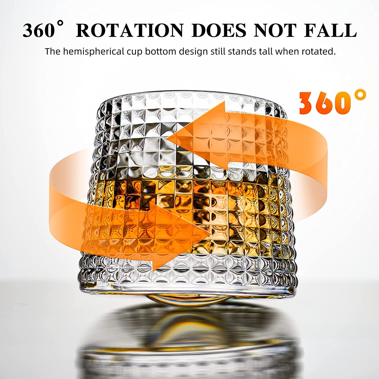 Rock & Roll whiskey glass