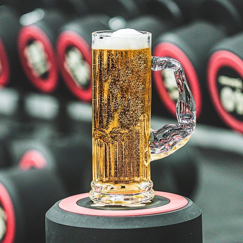 Muscle Beer Mug (600 ml)