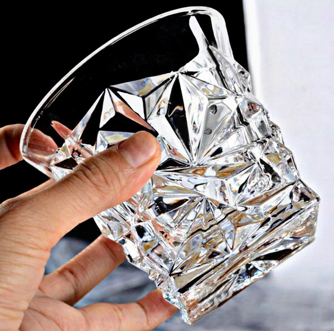 Diamond Whiskey Glass