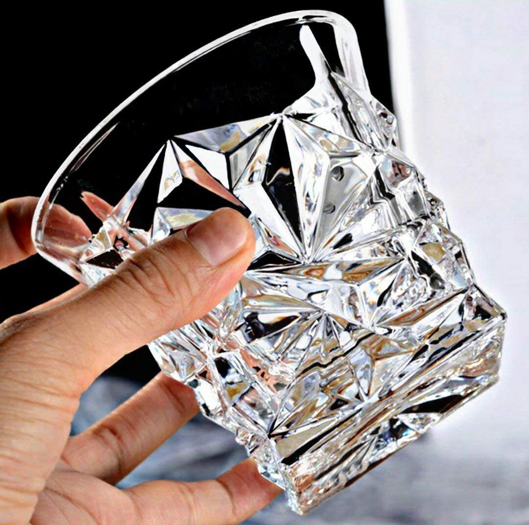 Diamond Whiskey Glass