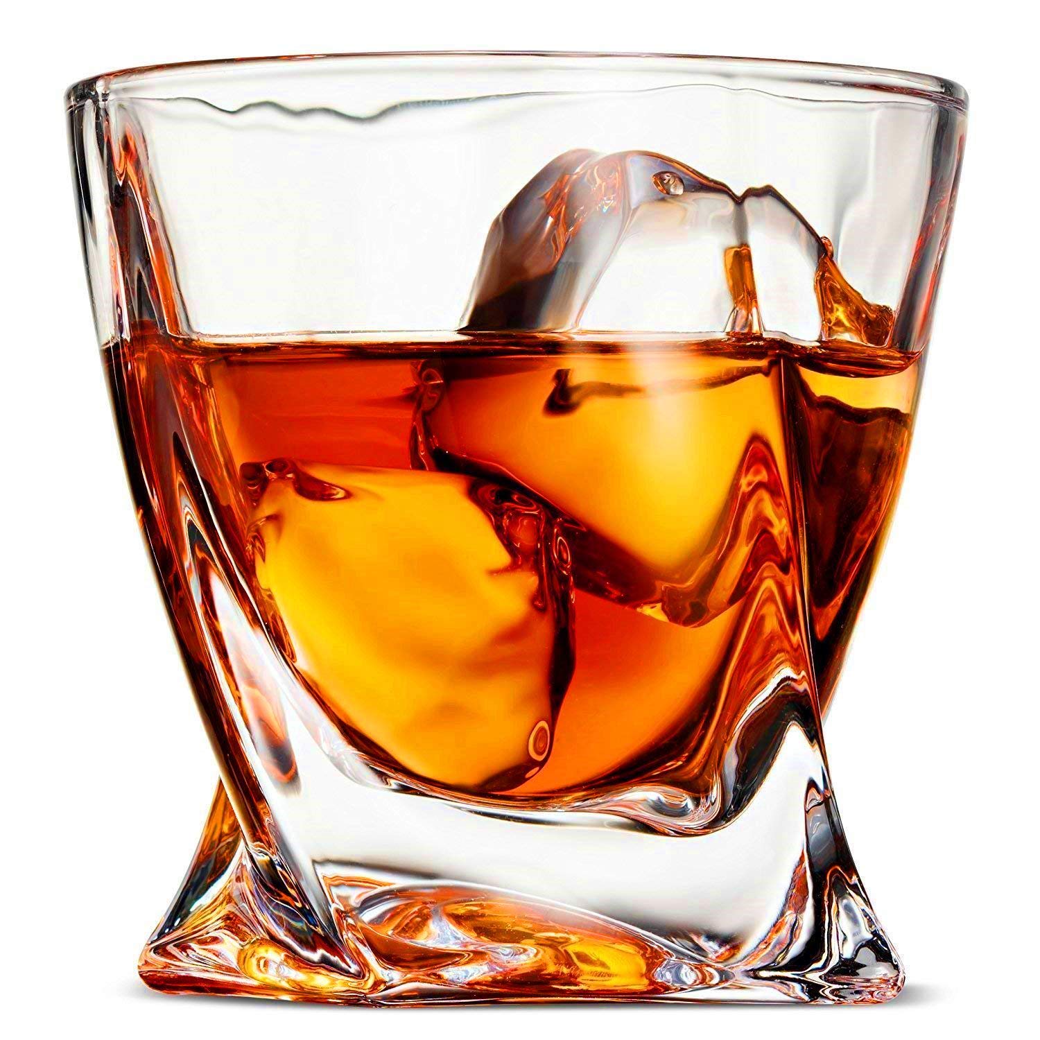 The Epic Twist Whiskey Glass