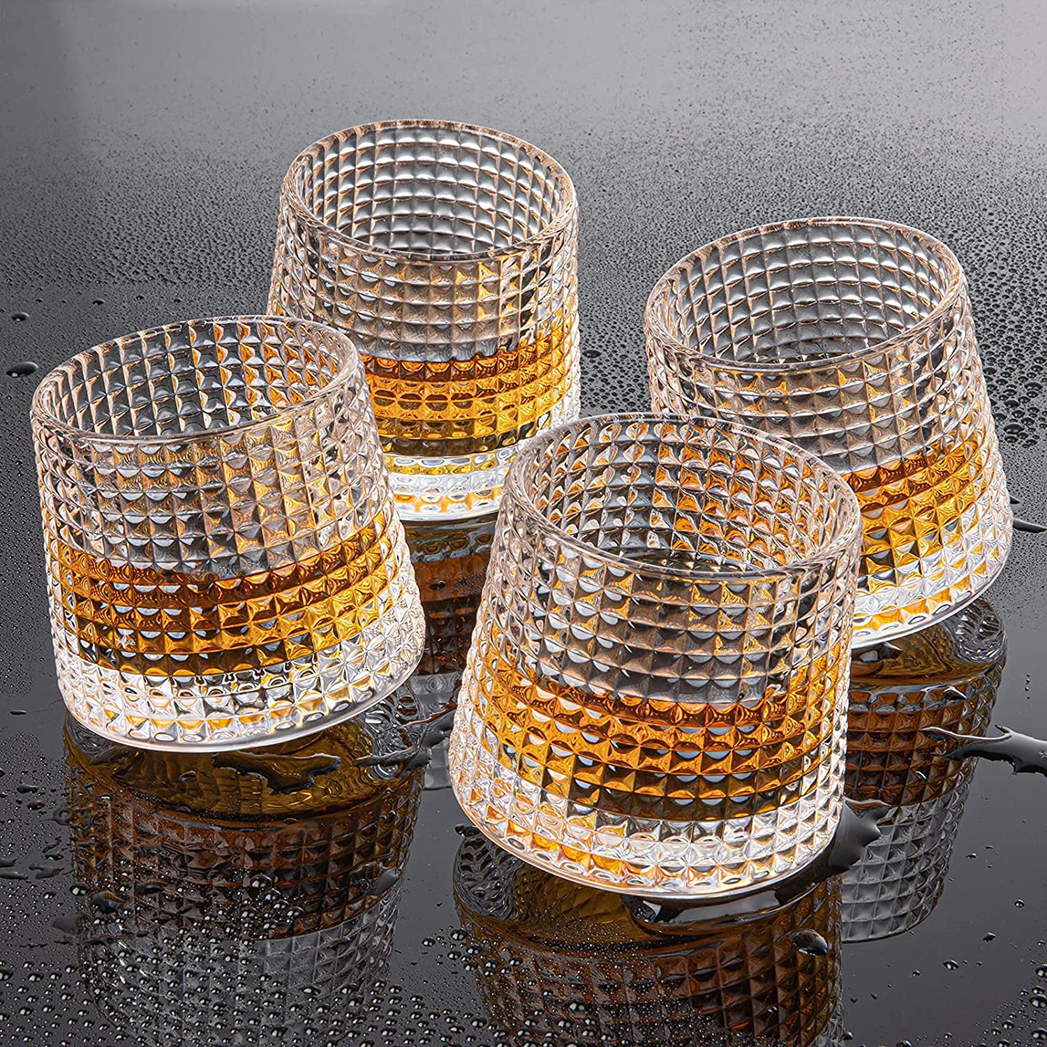 Rock & Roll whiskey glass