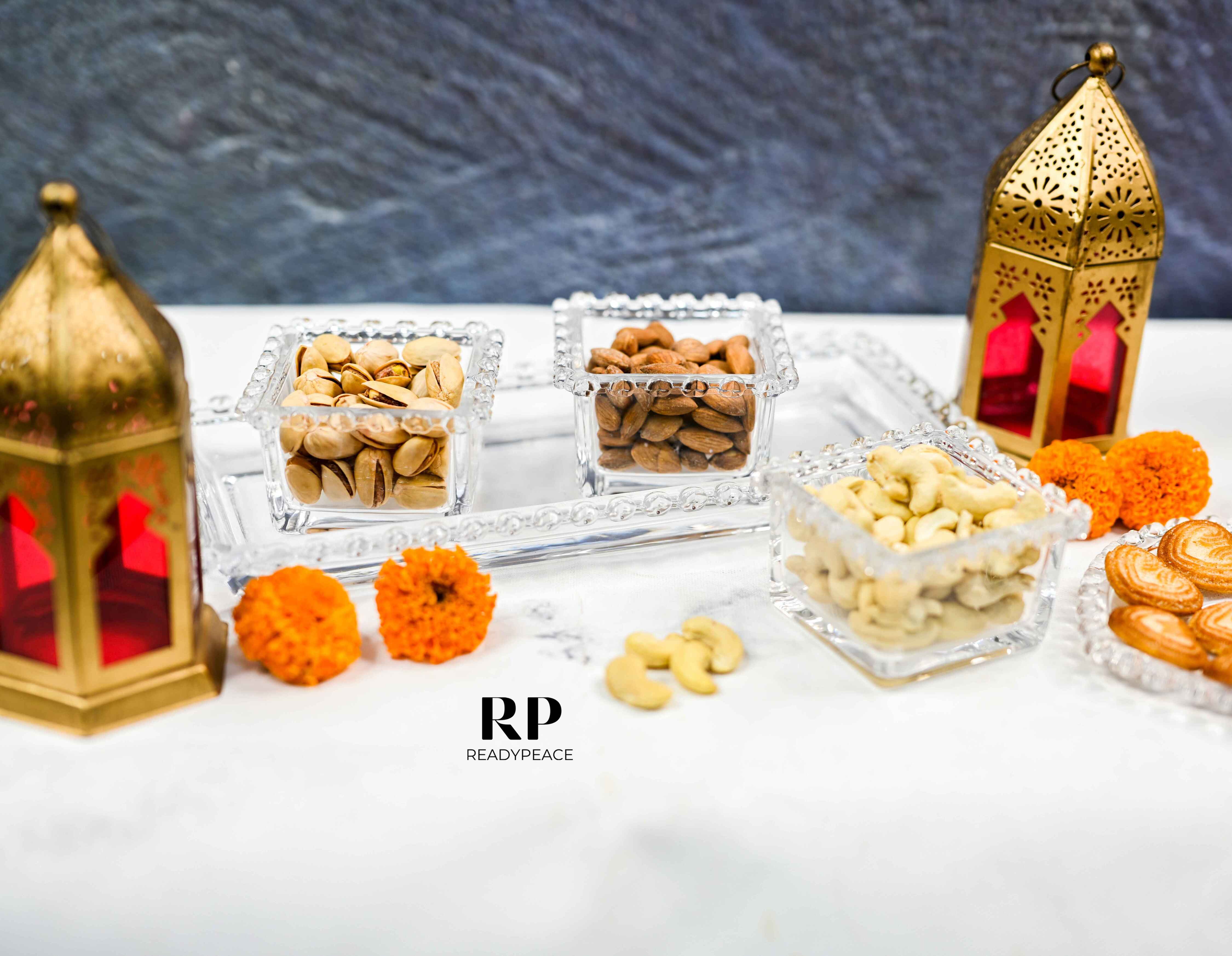 Adore Heart 4 Pcs Serving Set