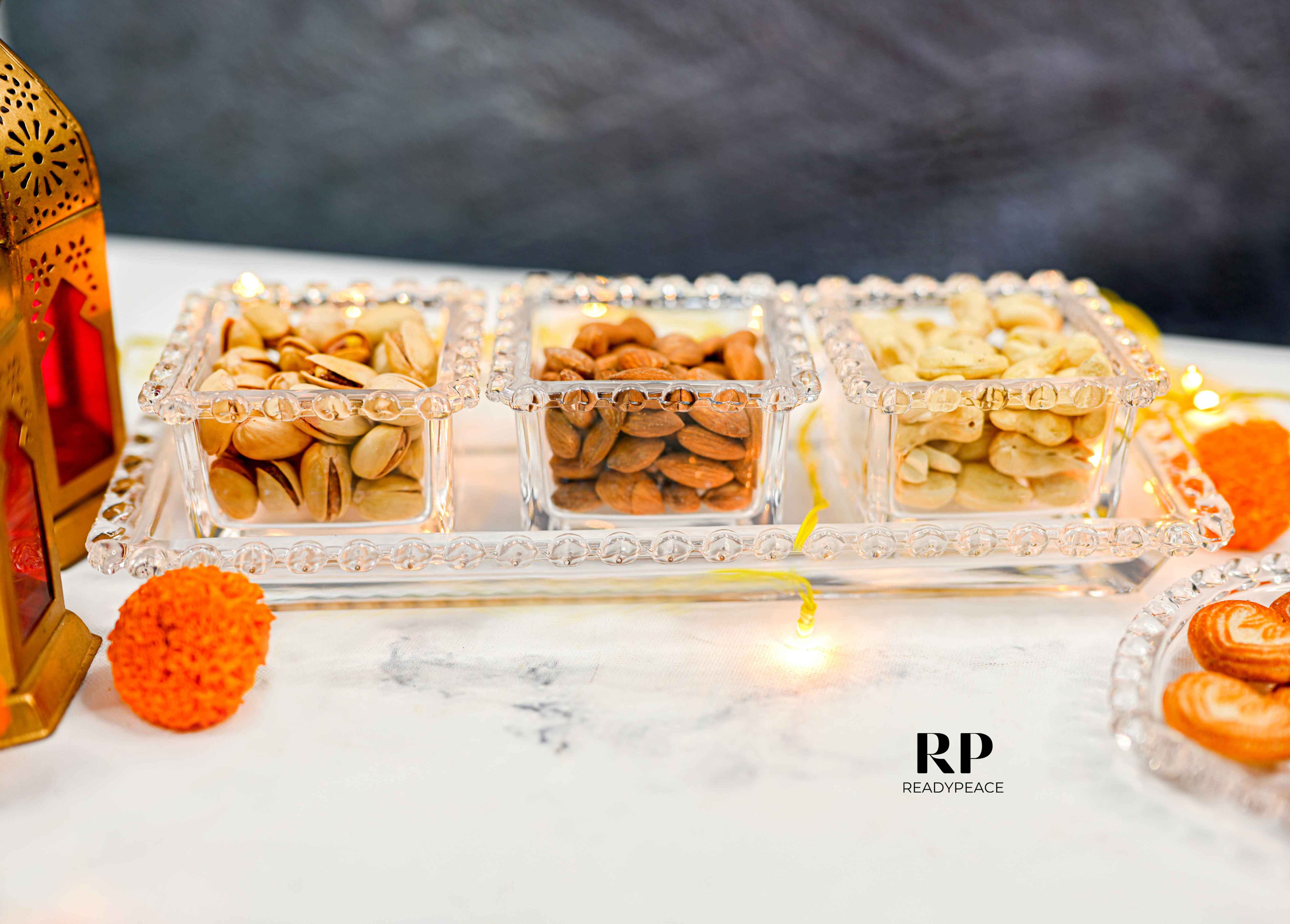 Adore Heart 4 Pcs Serving Set