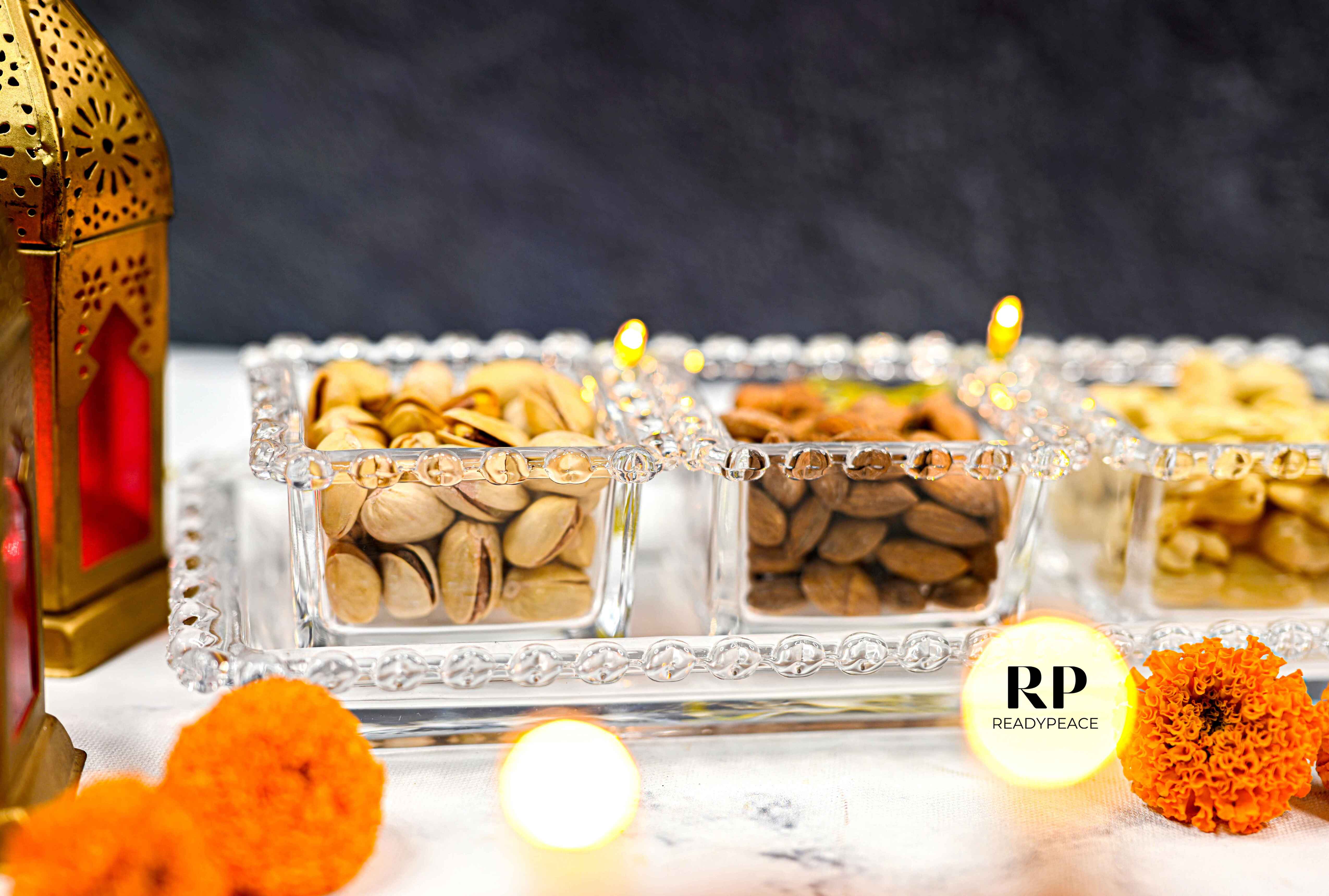 Adore Heart 4 Pcs Serving Set