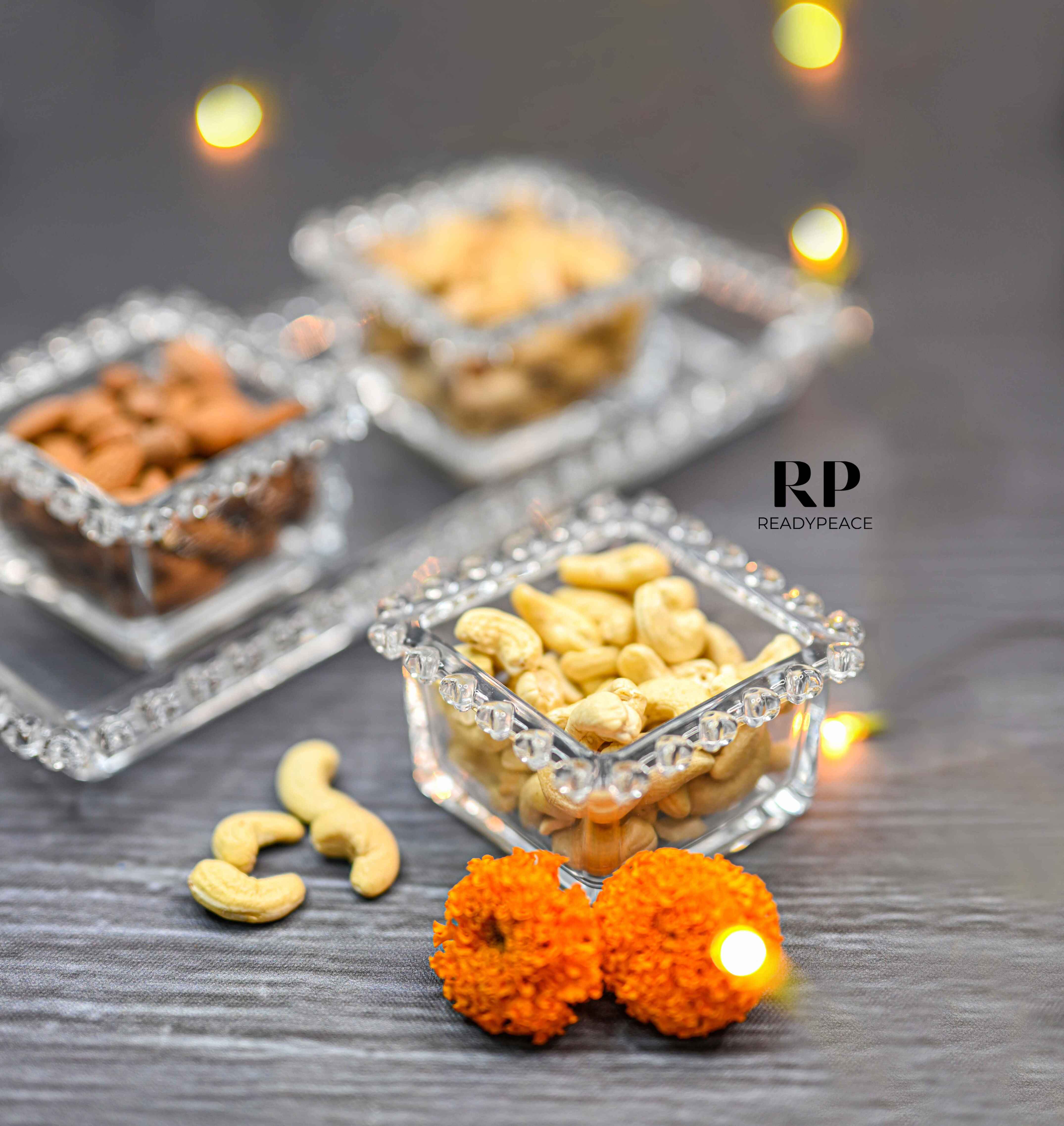 Adore Heart 4 Pcs Serving Set