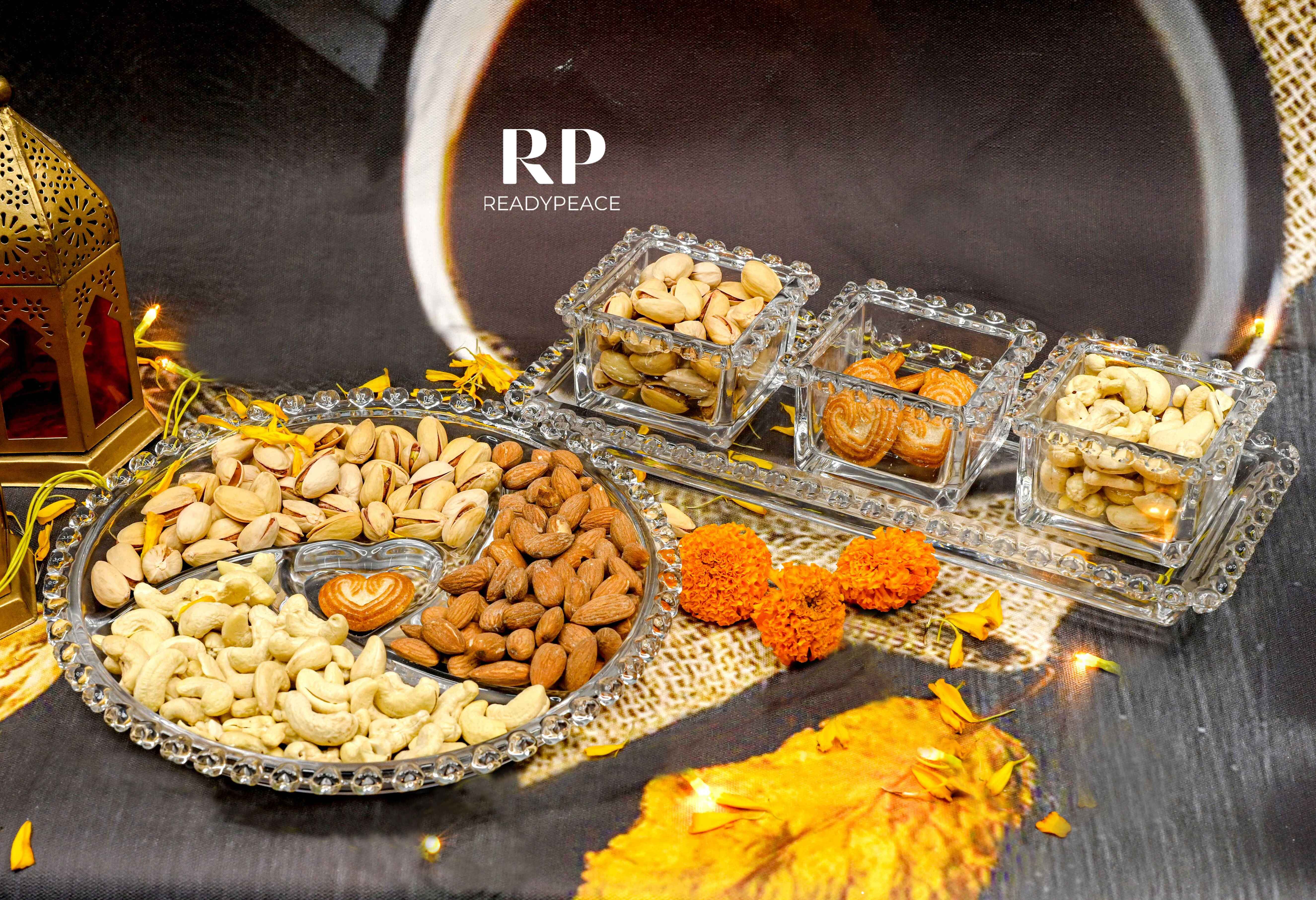 Delight Heart 4 in 1 Round Plate