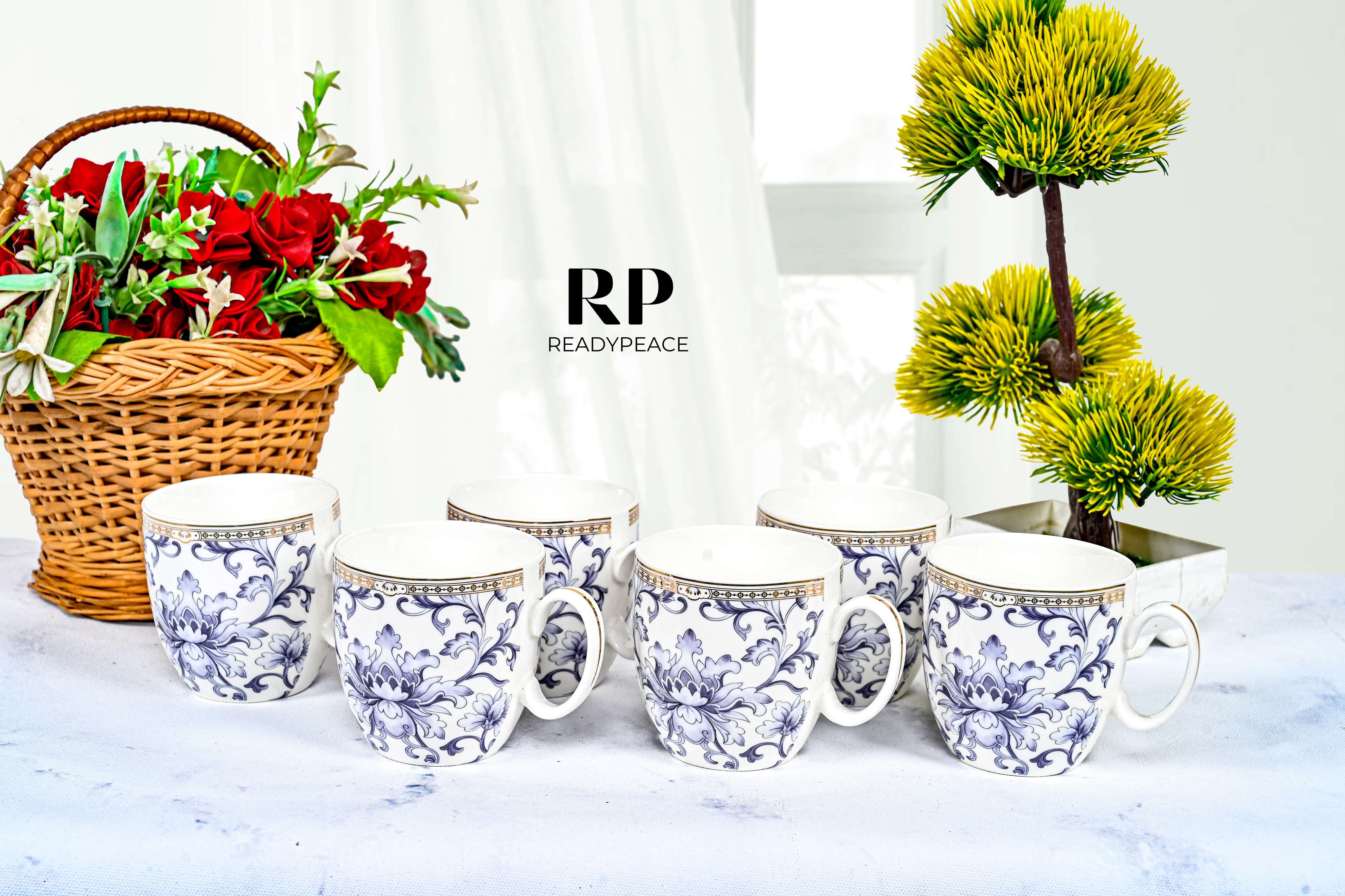 Bella Fine Bone China Mug (Set of 6)