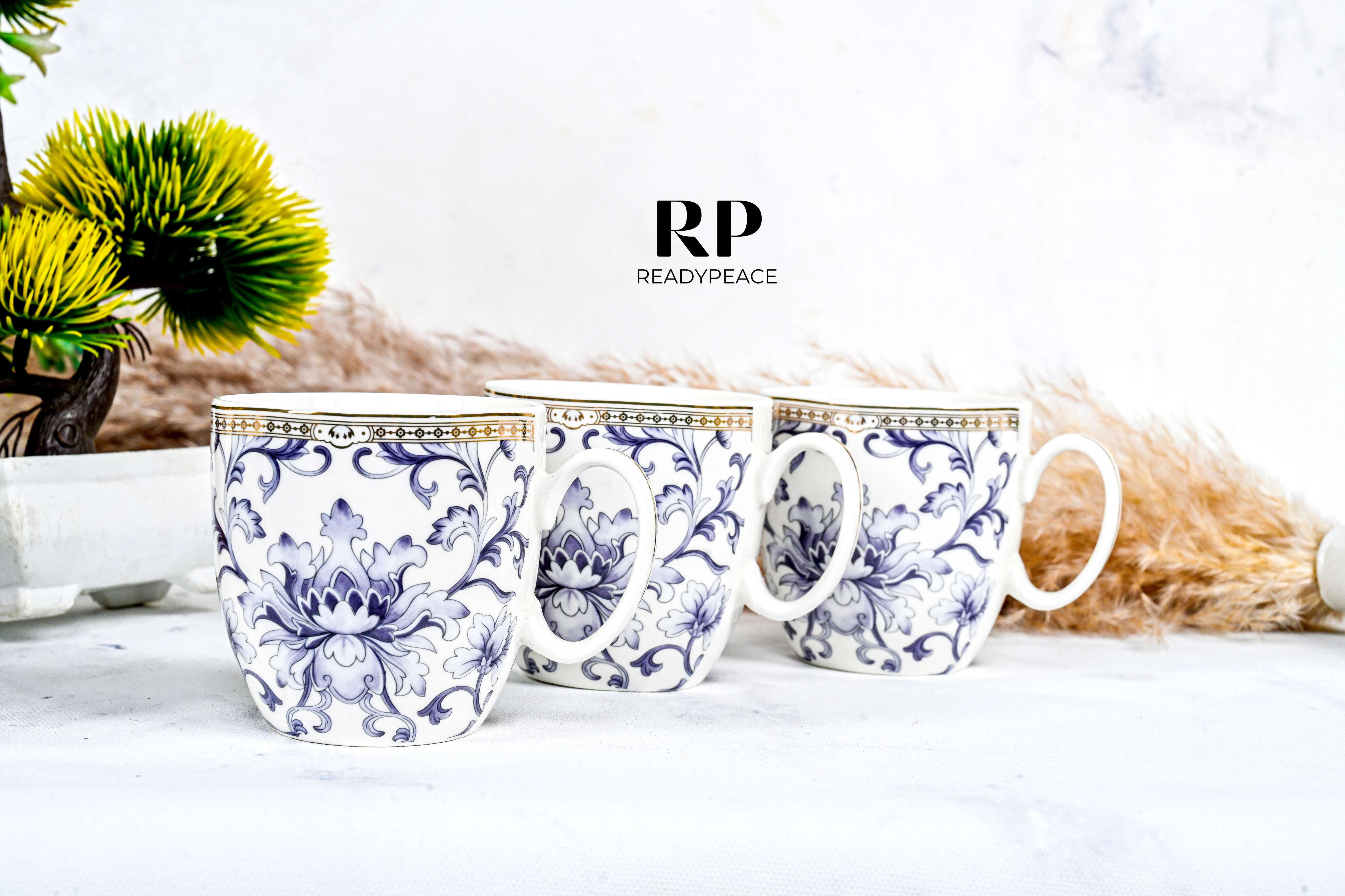 Bella Fine Bone China Mug (Set of 6)