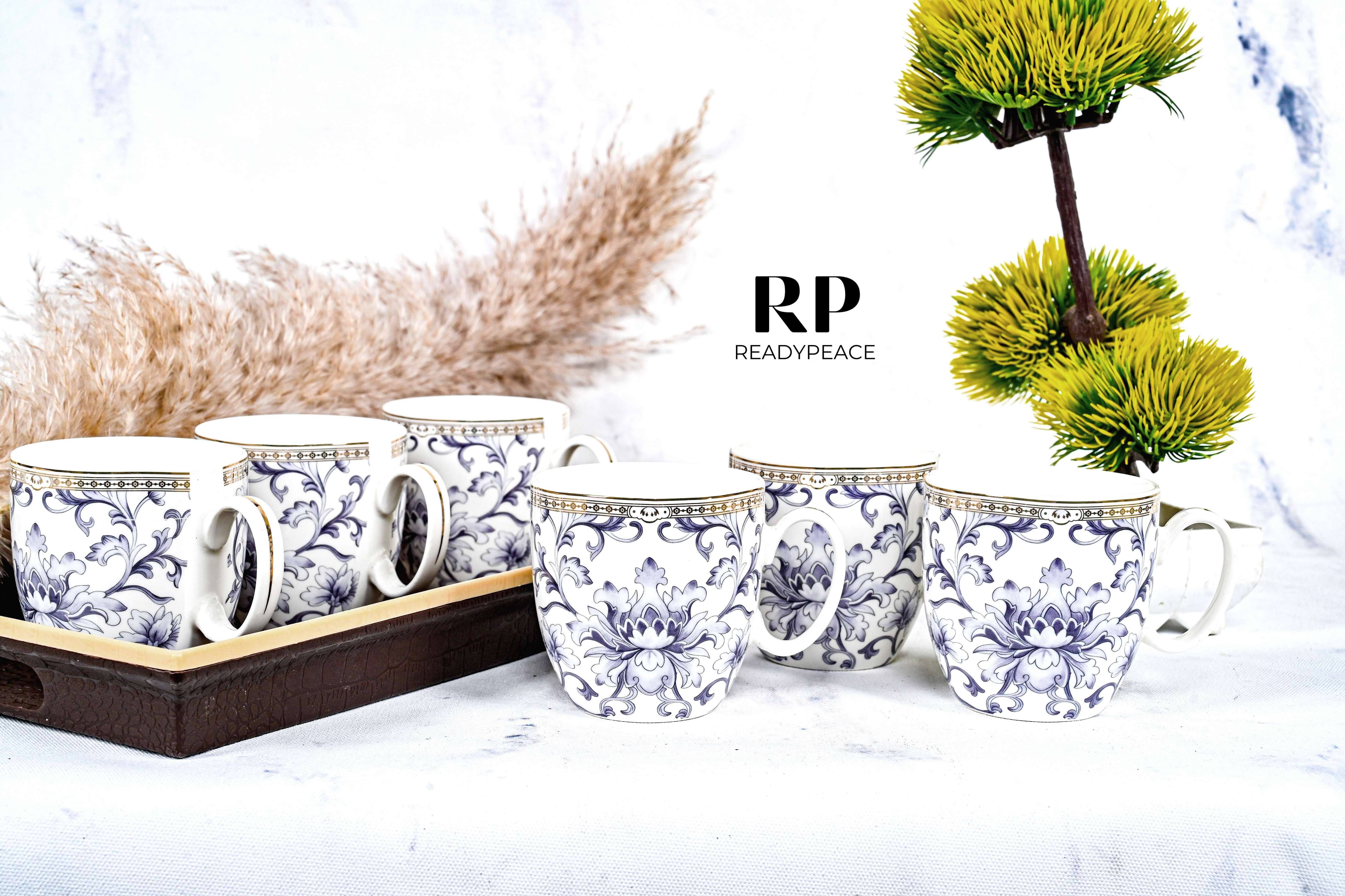 Bella Fine Bone China Mug (Set of 6)