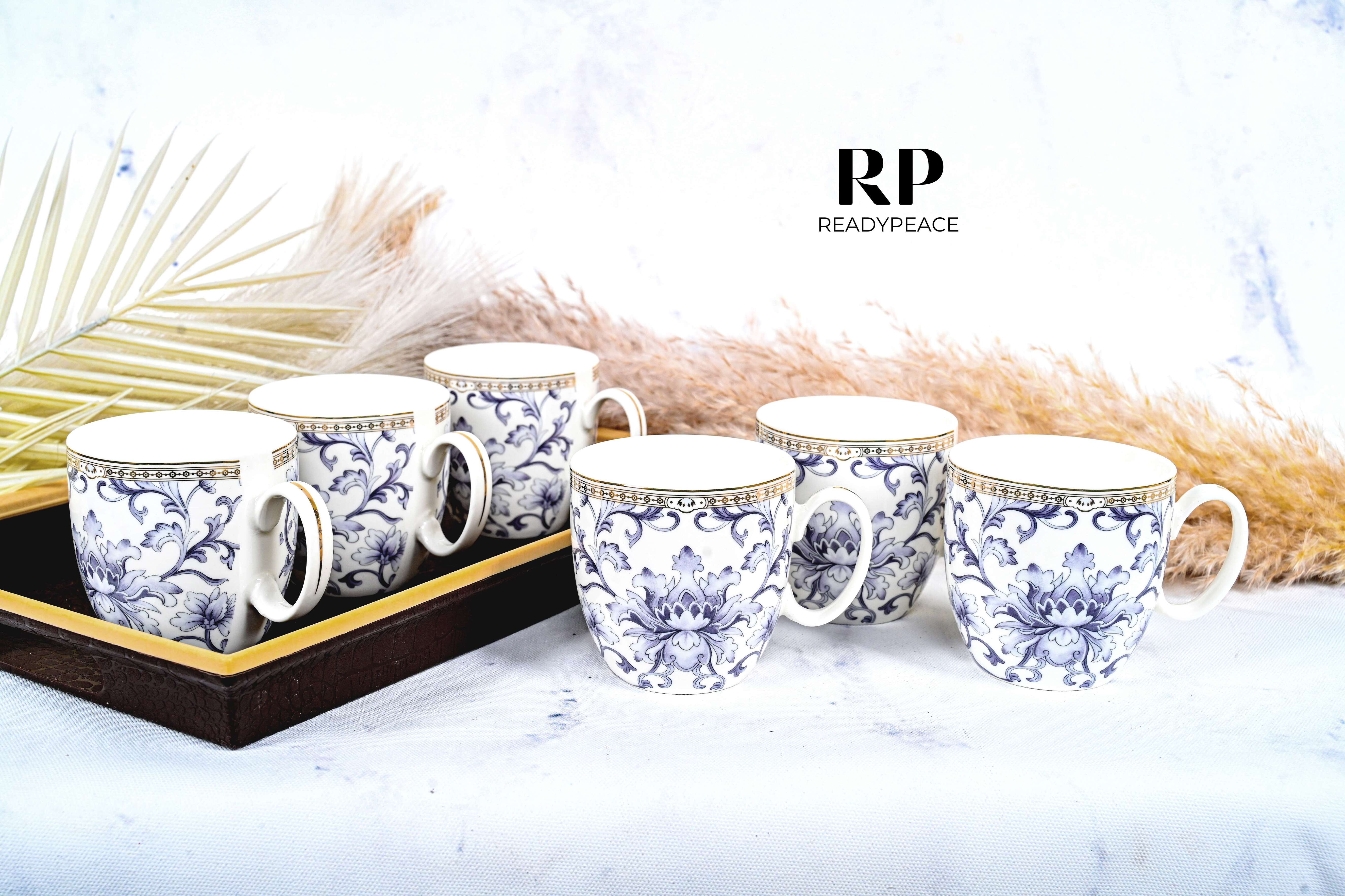 Bella Fine Bone China Mug (Set of 6)