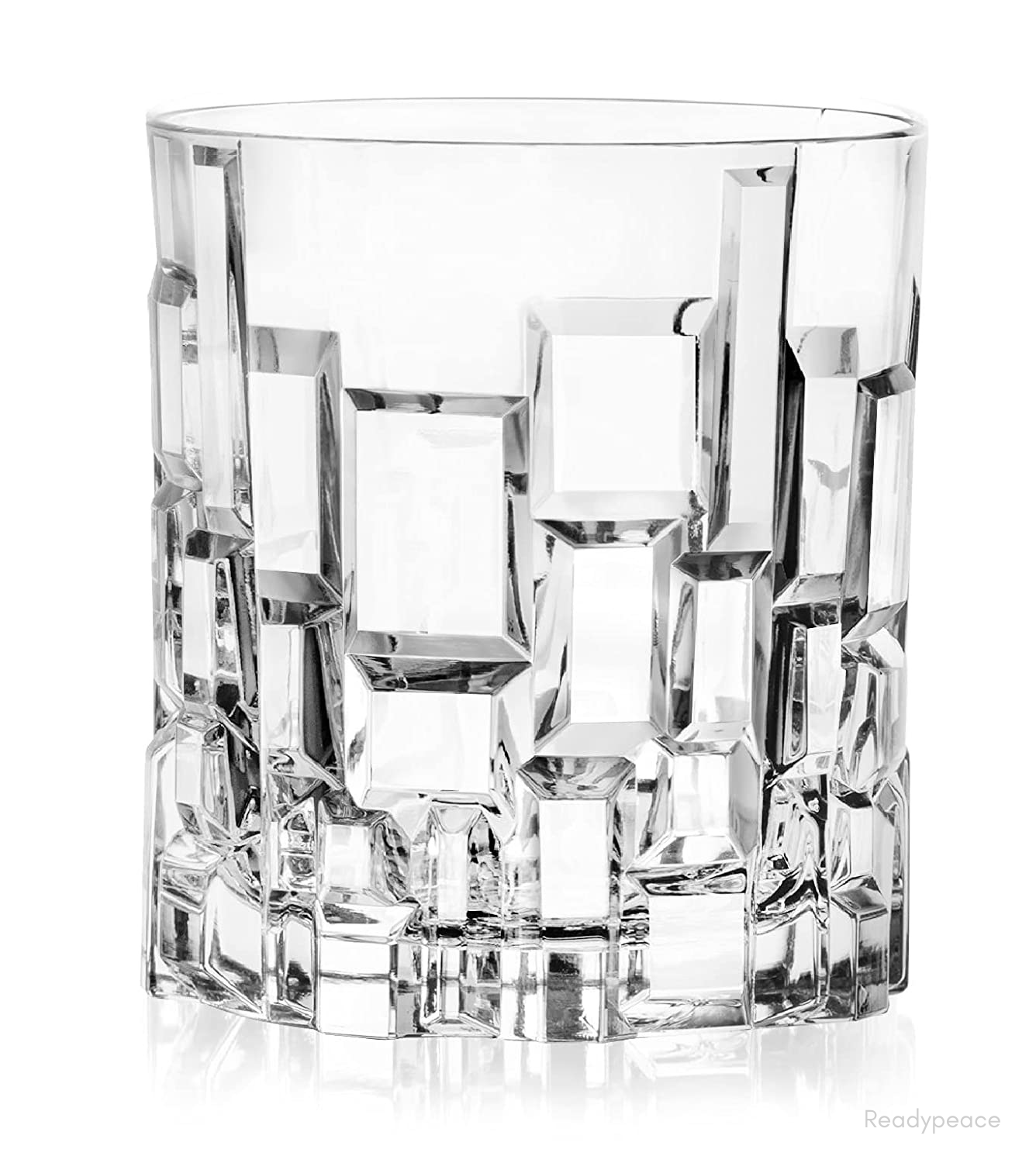 Illusive Rock Crystal Whiskey Glasses