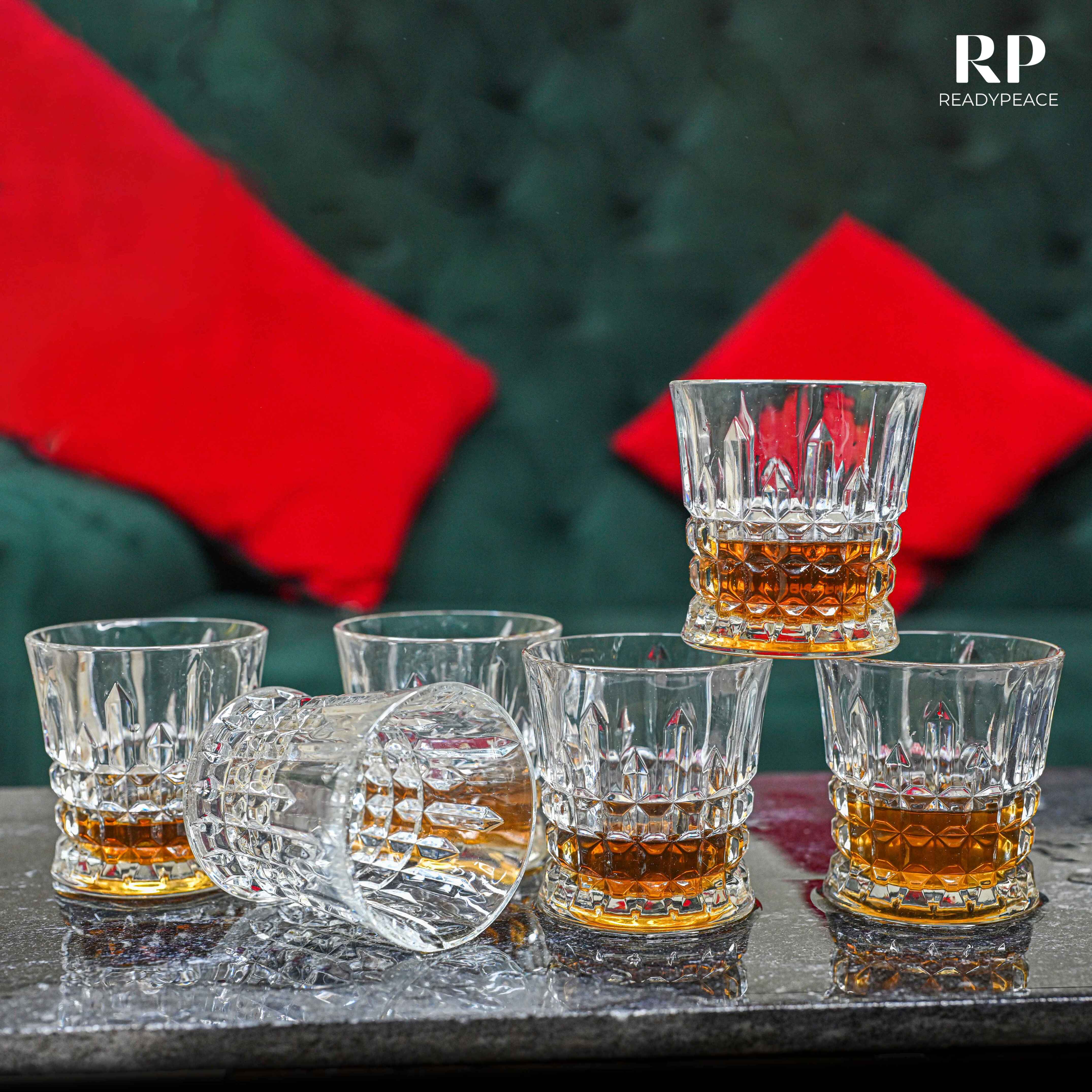 Elegant Prime Whiskey Glass (Set of 6)