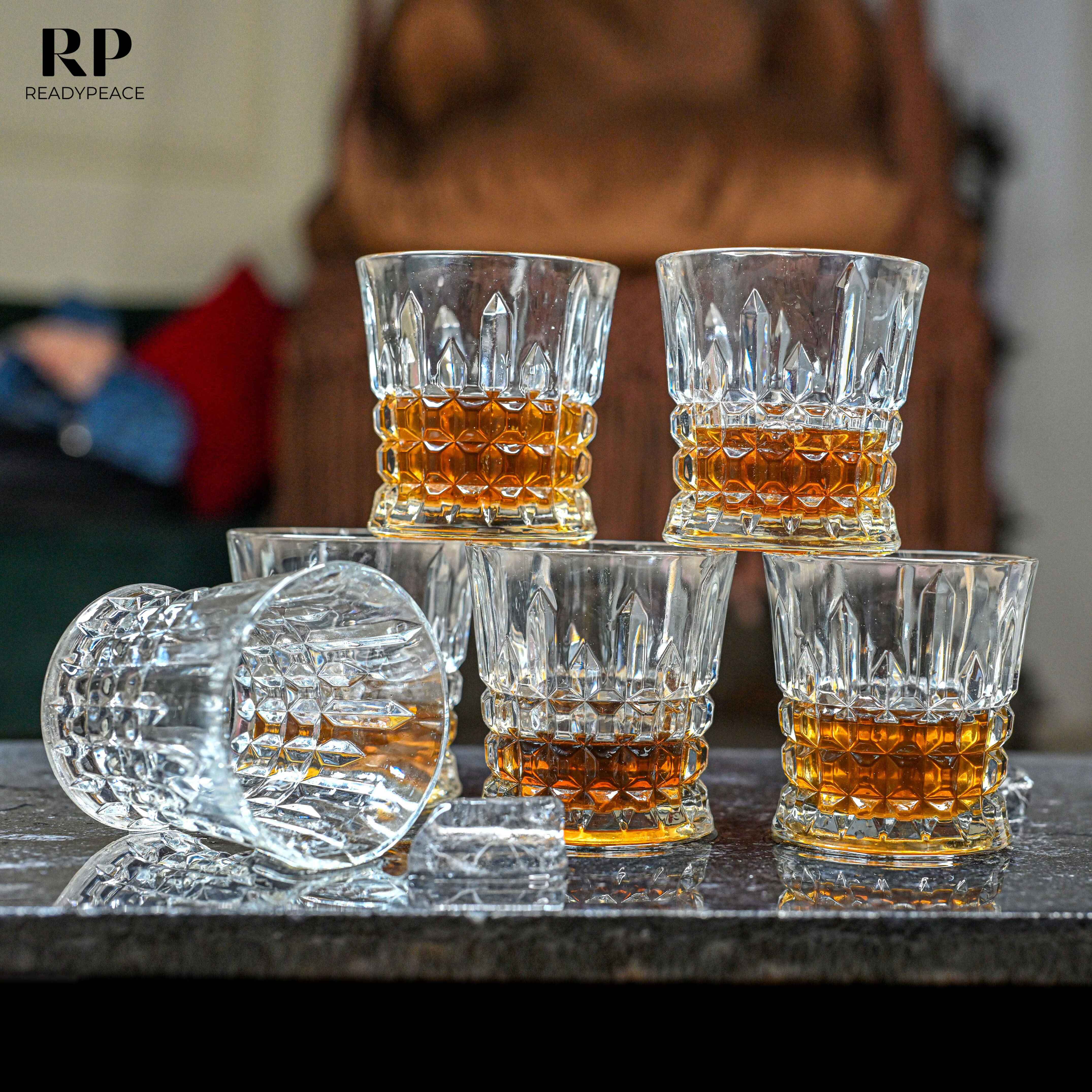 Elegant Prime Whiskey Glass (Set of 6)