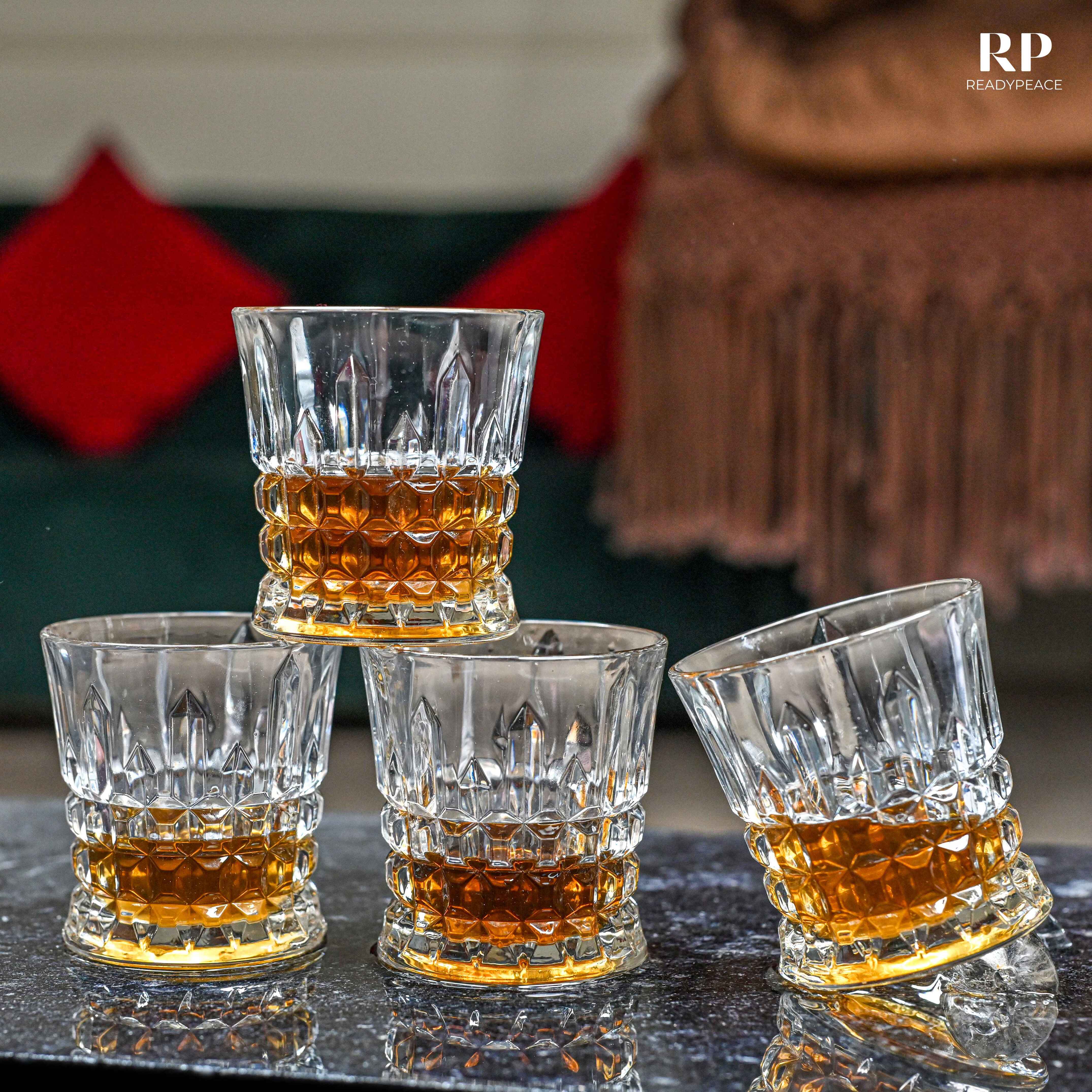 Elegant Prime Whiskey Glass (Set of 6)