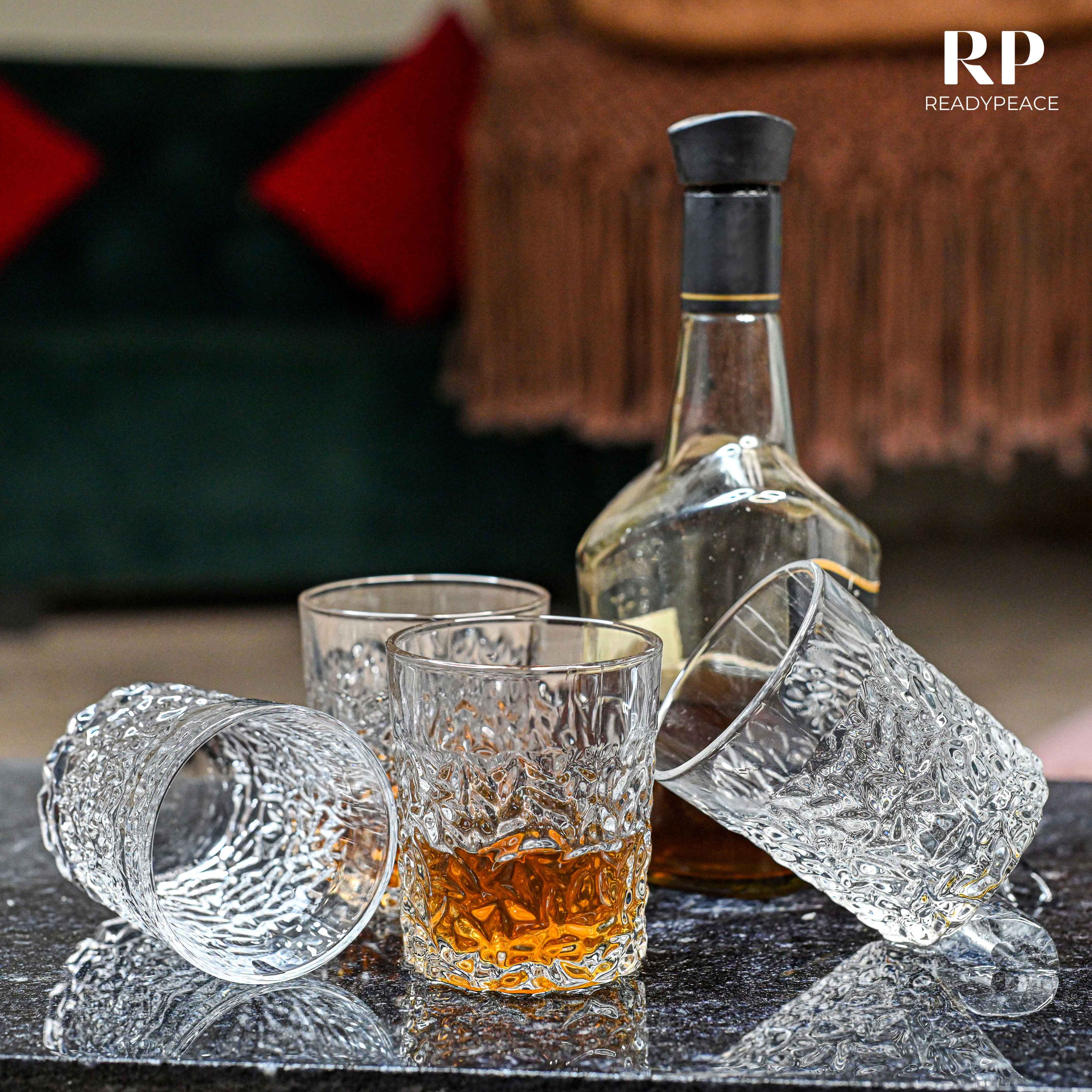 Fortune Lake Whiskey Glass (Set of 6)