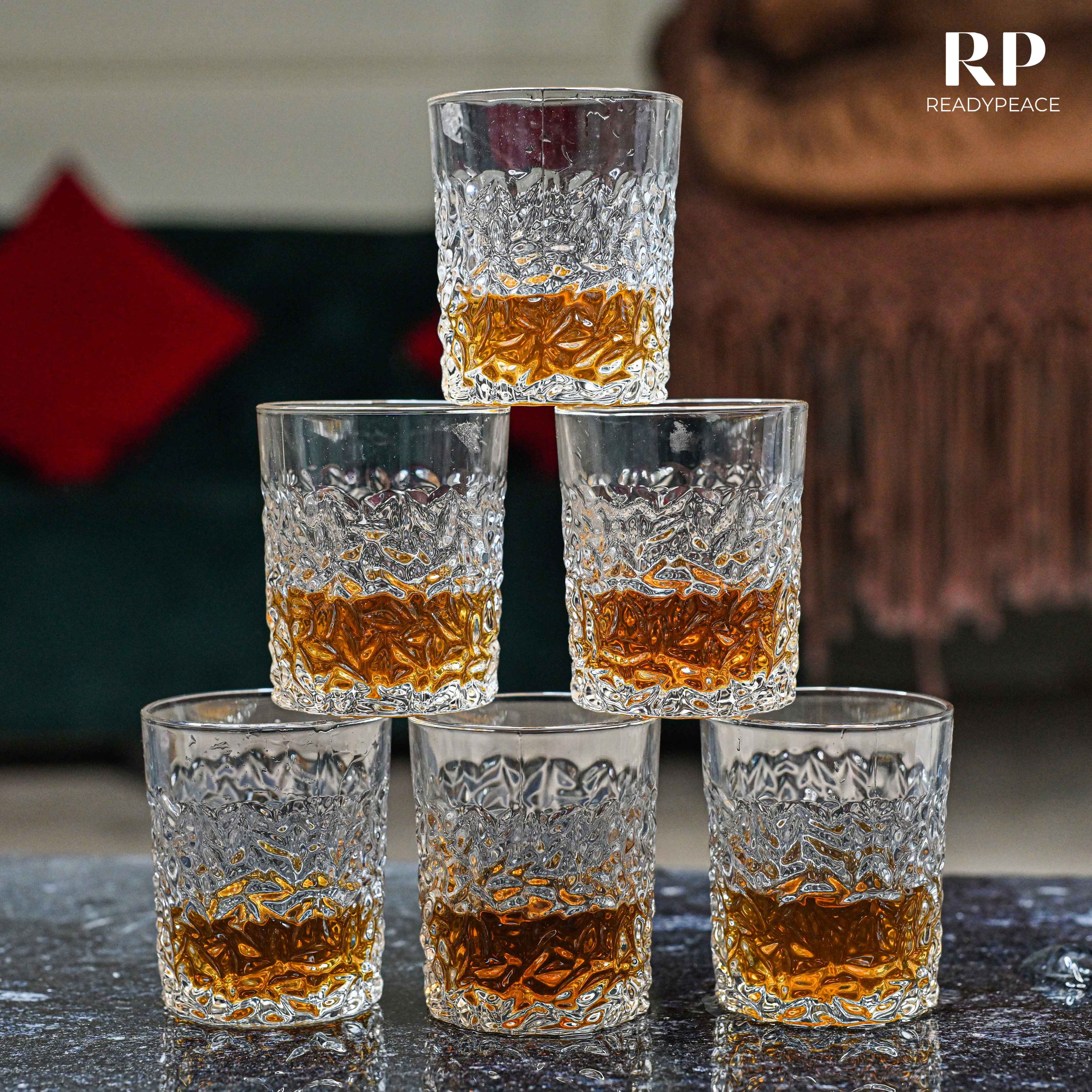 Fortune Lake Whiskey Glass (Set of 6)