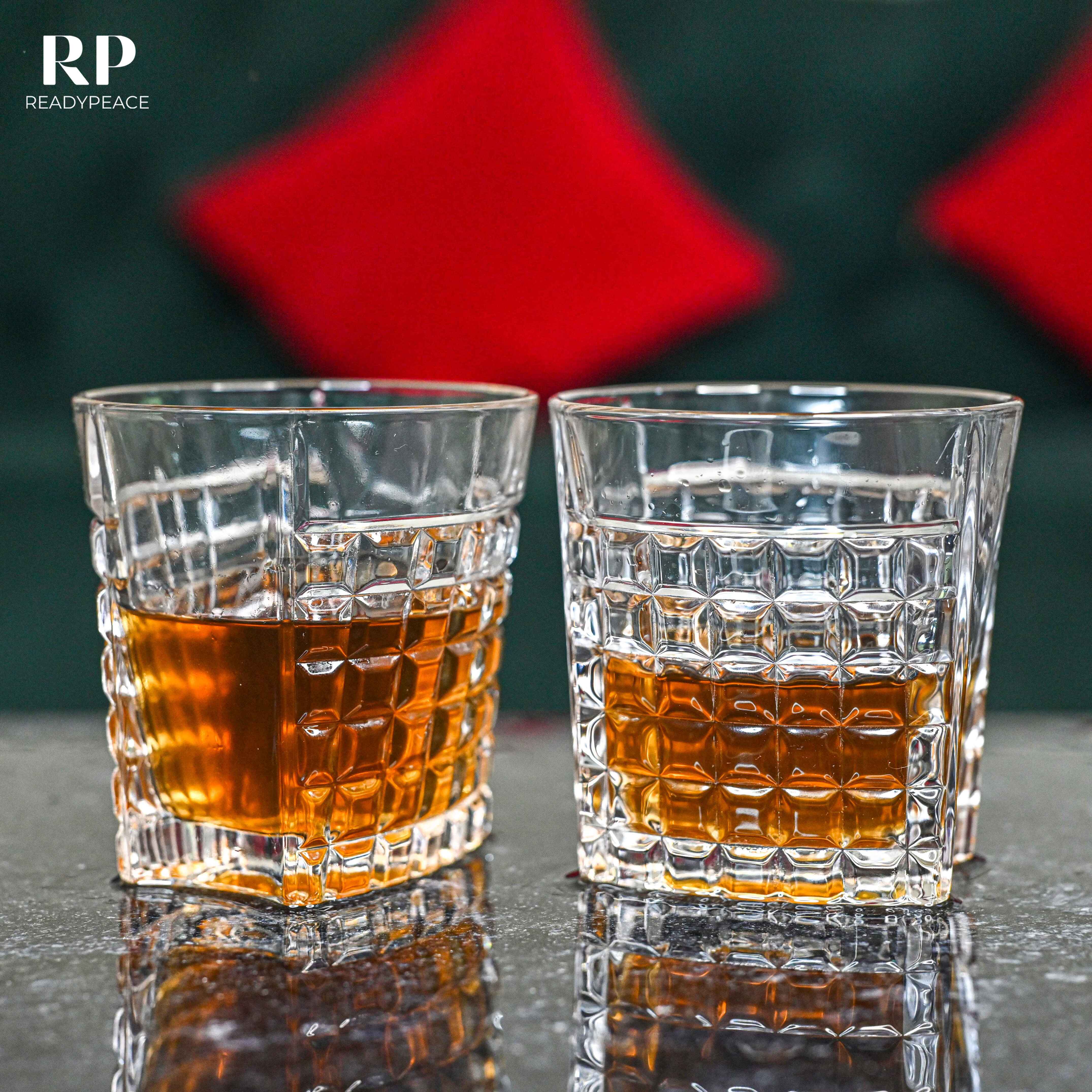 Ultra Lavish Crystal Whiskey Glass (Set of 6)