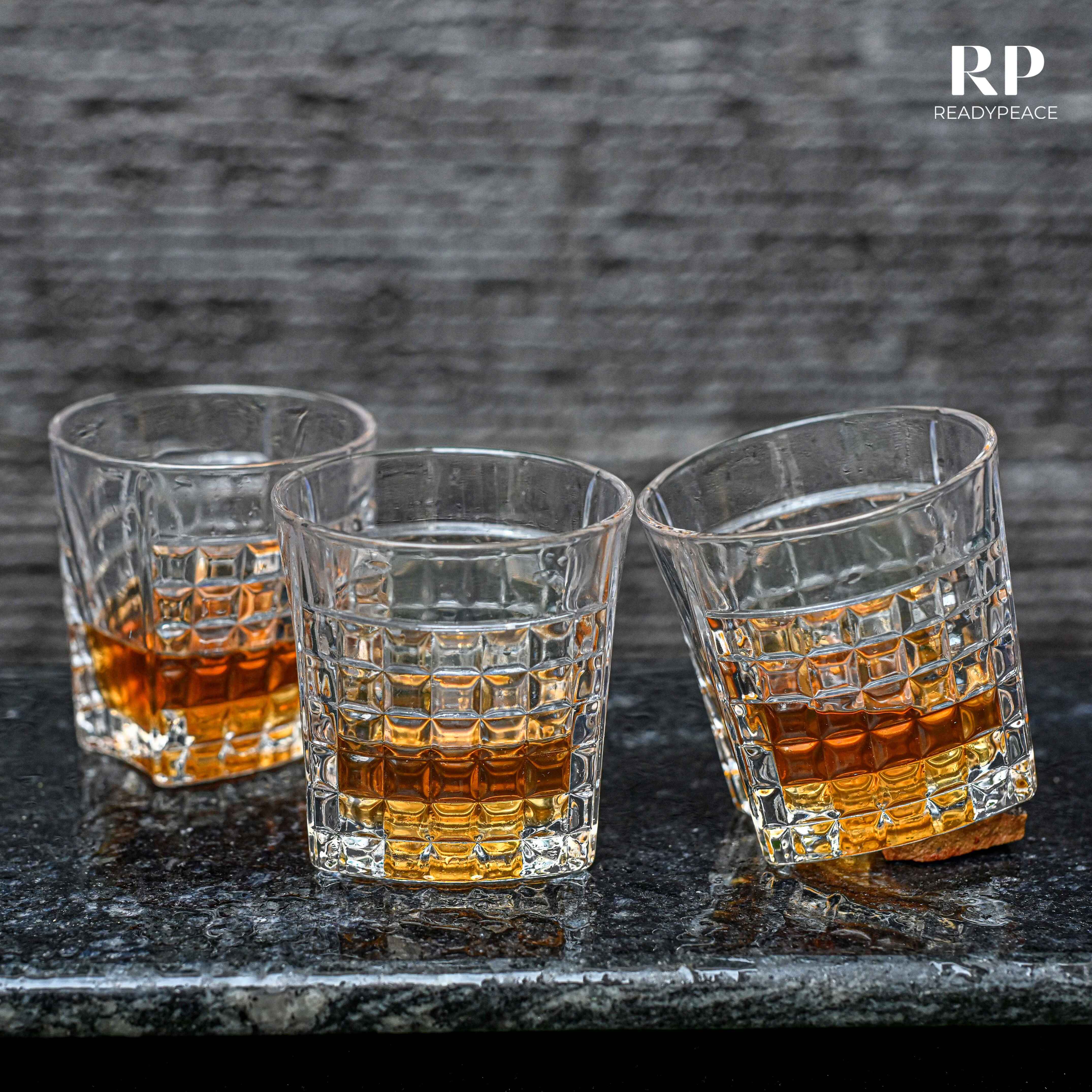 Ultra Lavish Crystal Whiskey Glass (Set of 6)