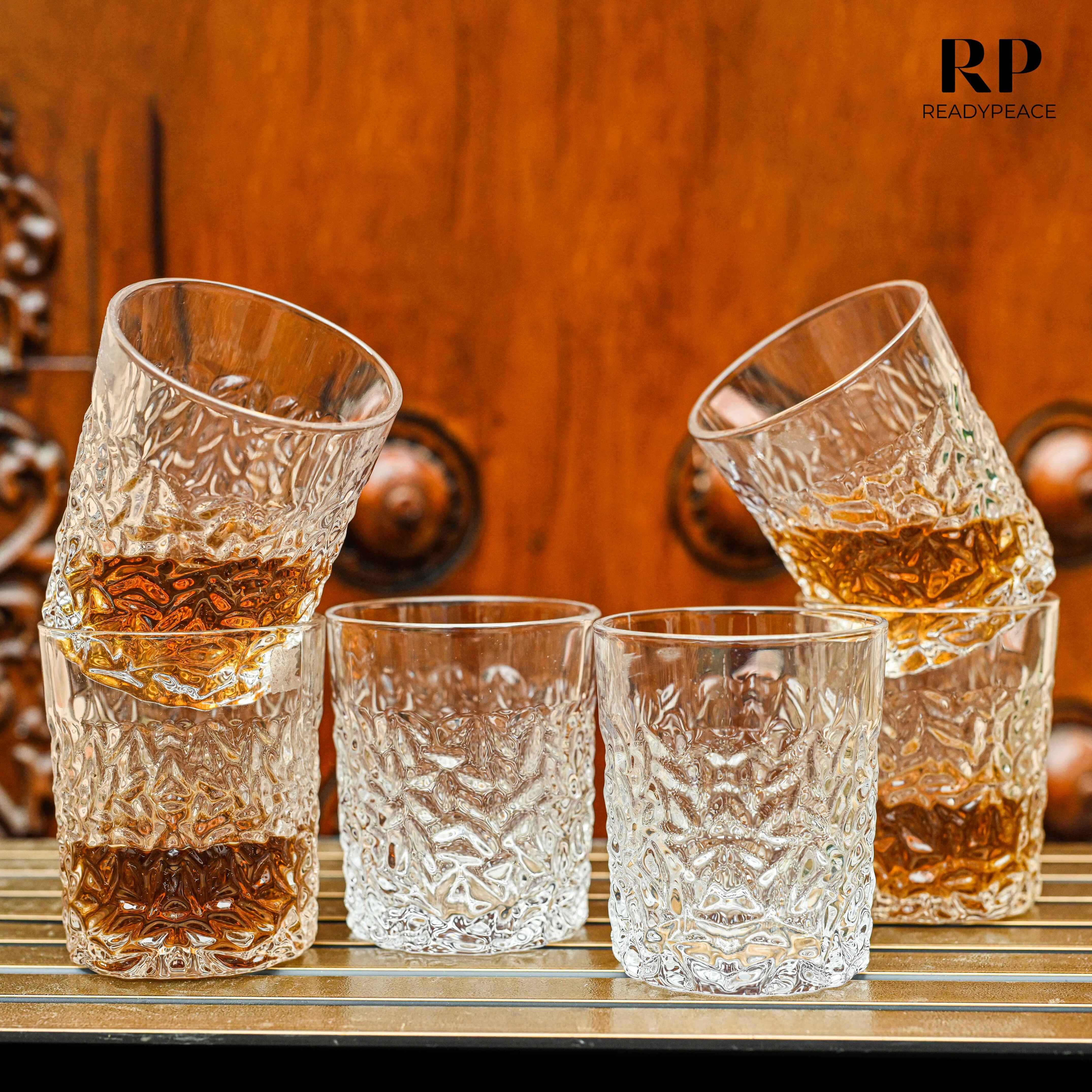 Fortune Lake Whiskey Glass (Set of 6)