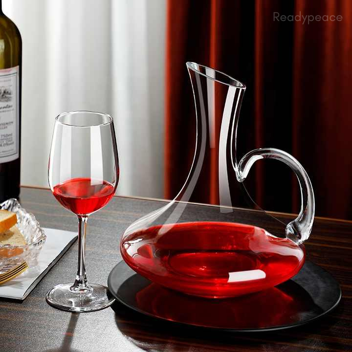 Cascade Wine Decanter with 4 Glasses