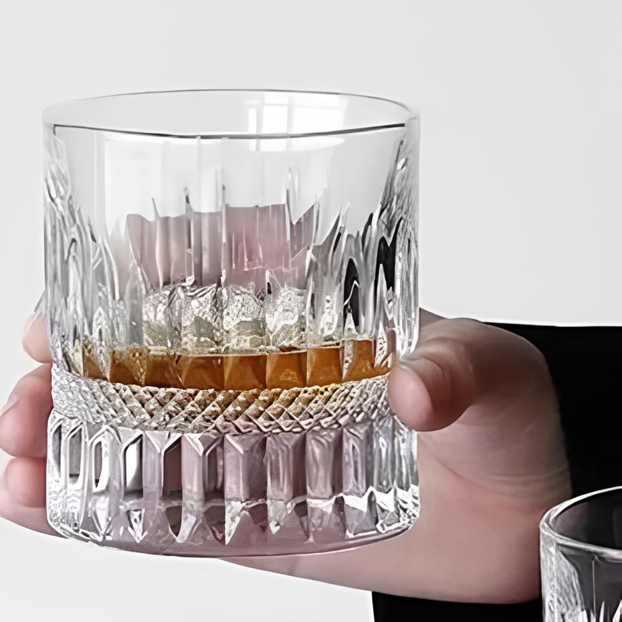 Grace Heavy Base Crystal Whiskey Glass