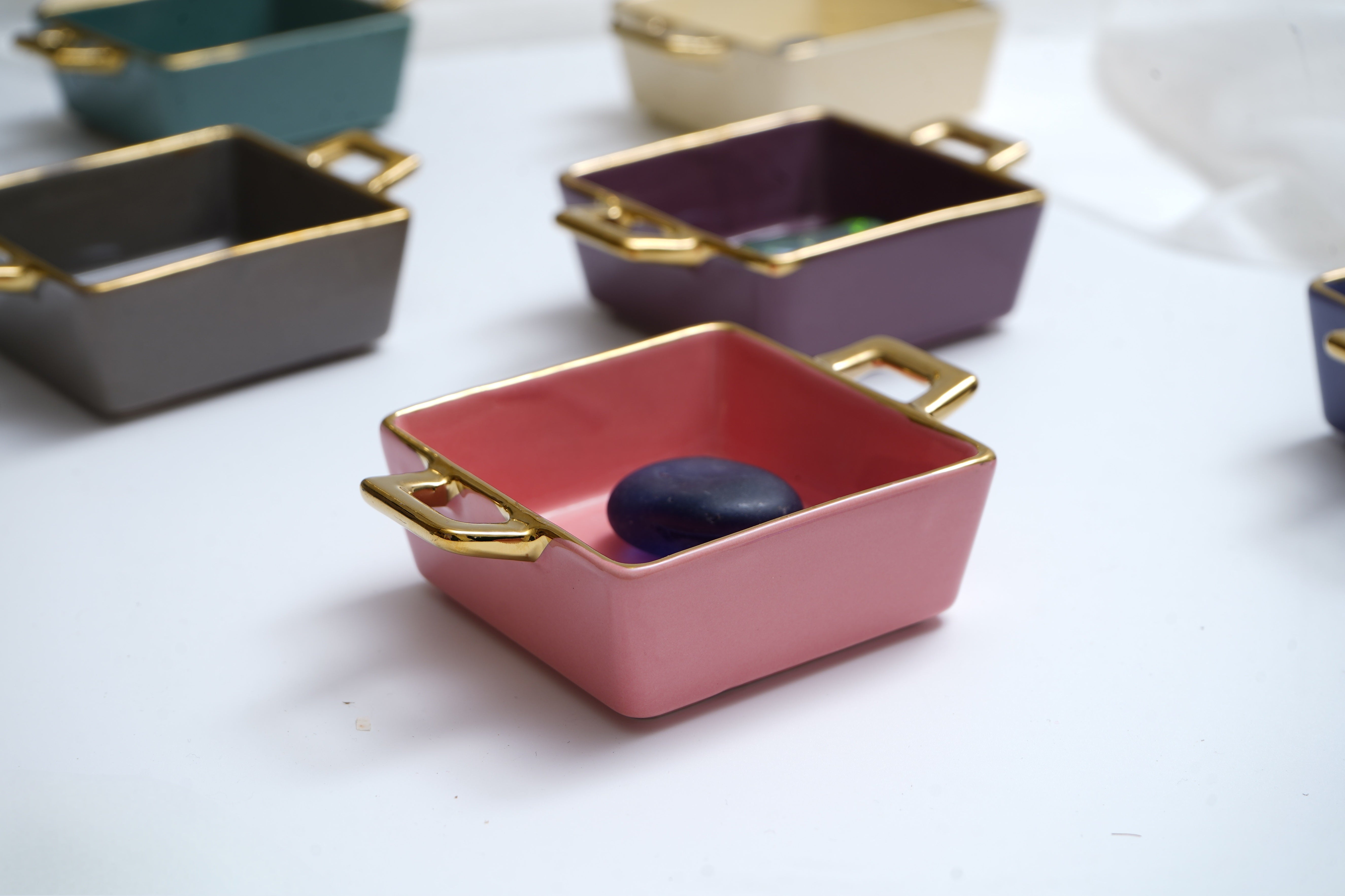 Prism Gold Plated Mini Bytes Serving Set