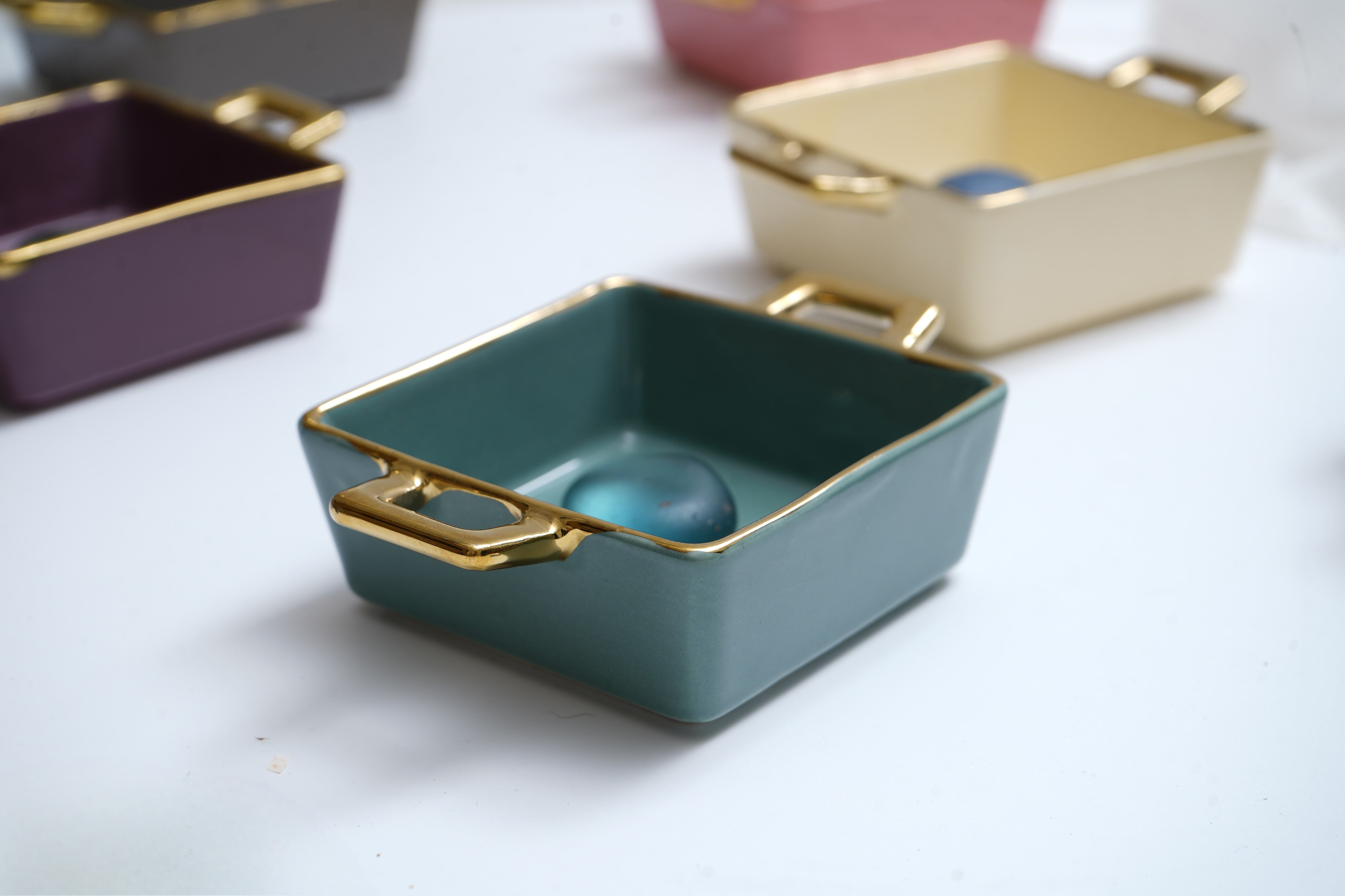 Prism Gold Plated Mini Bytes Serving Set