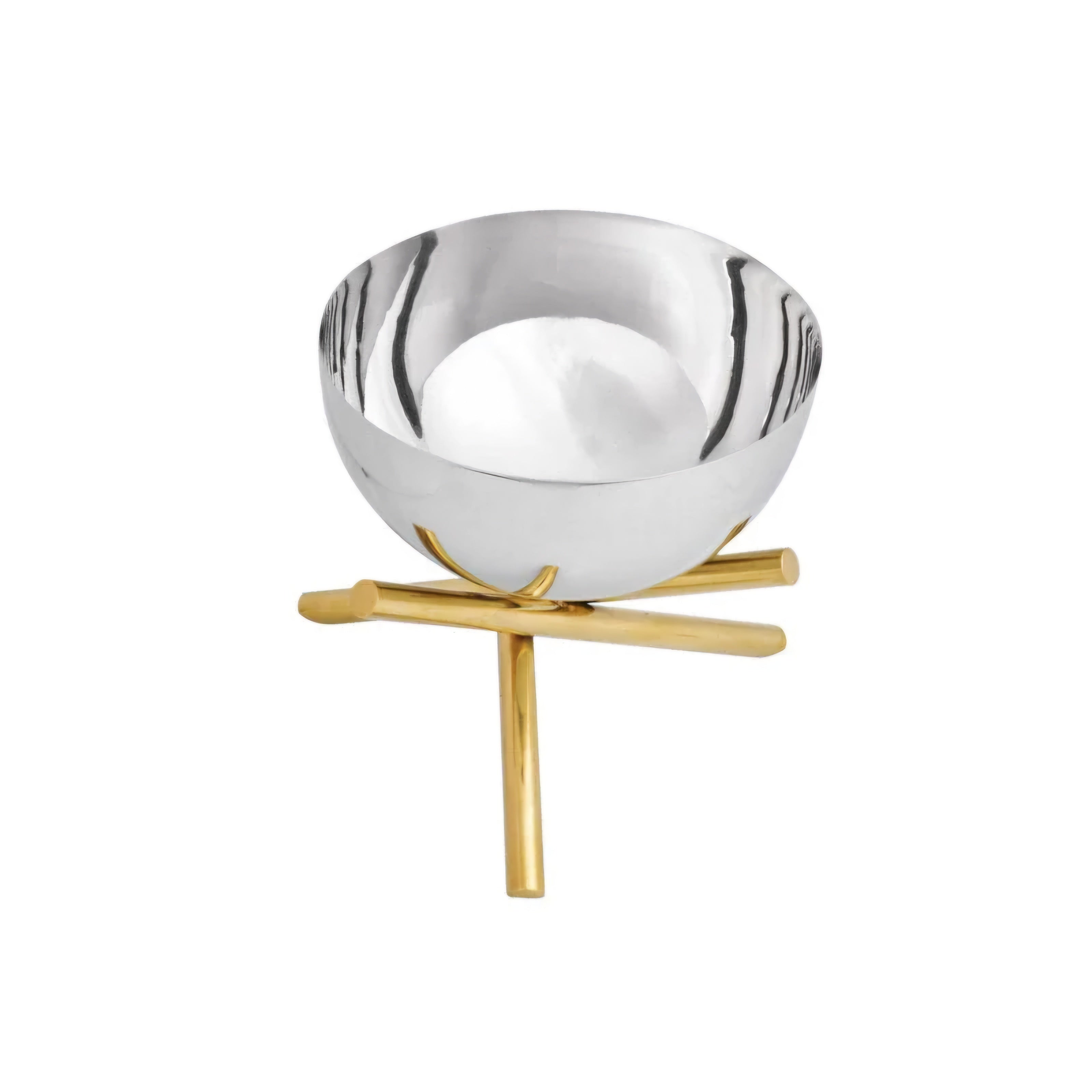 Amara Cross Leg Stainless Steel Bowl