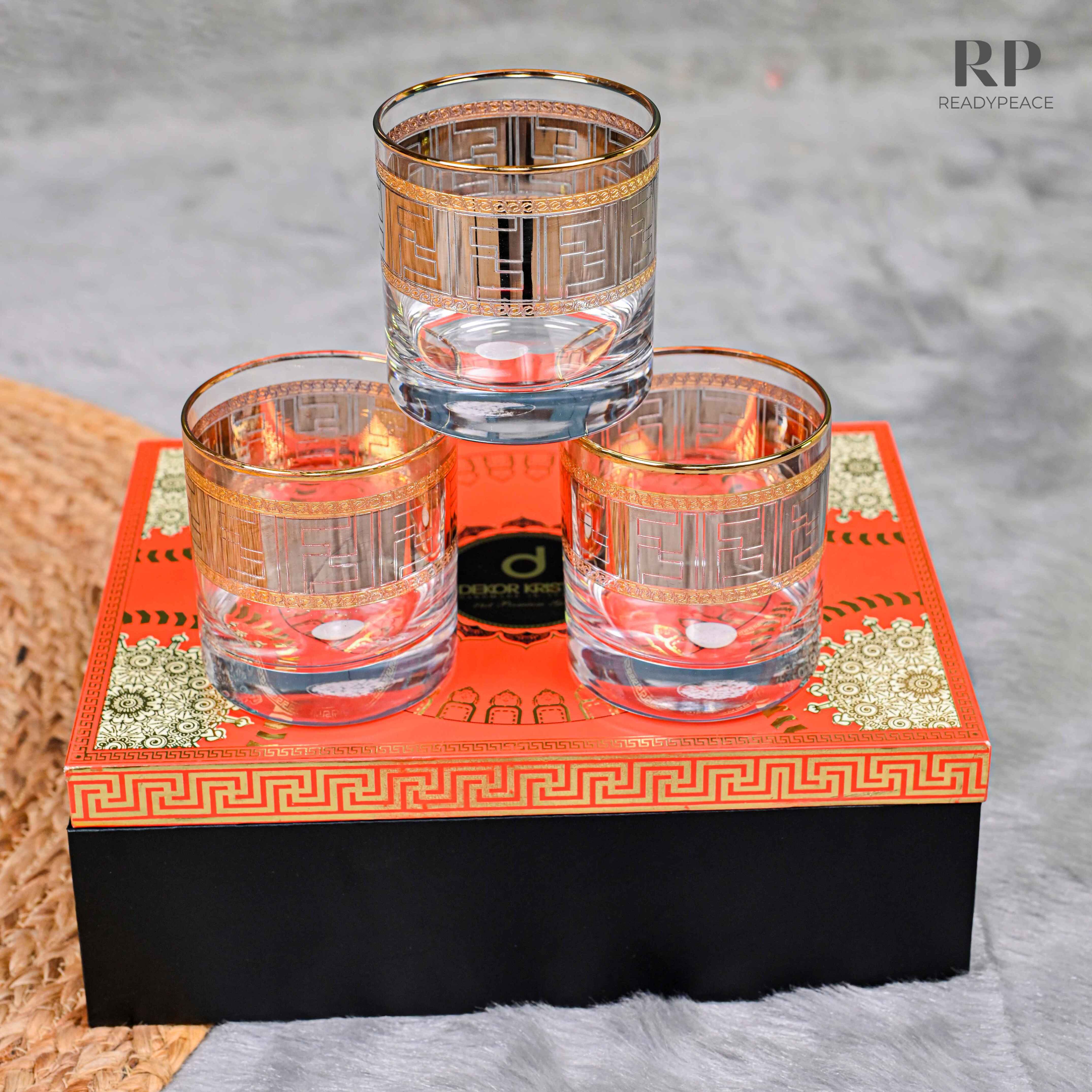 Diva Fendi Crystal Scotch Glass (410 ml)