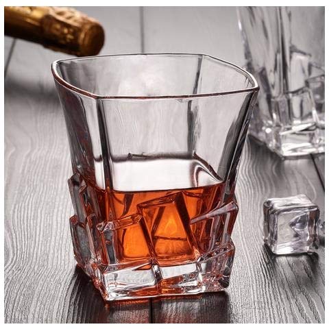 Iris Rock Whiskey Glass