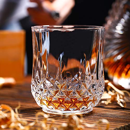 European Crystal Clear 7 Pcs Decanter & Glasses Set