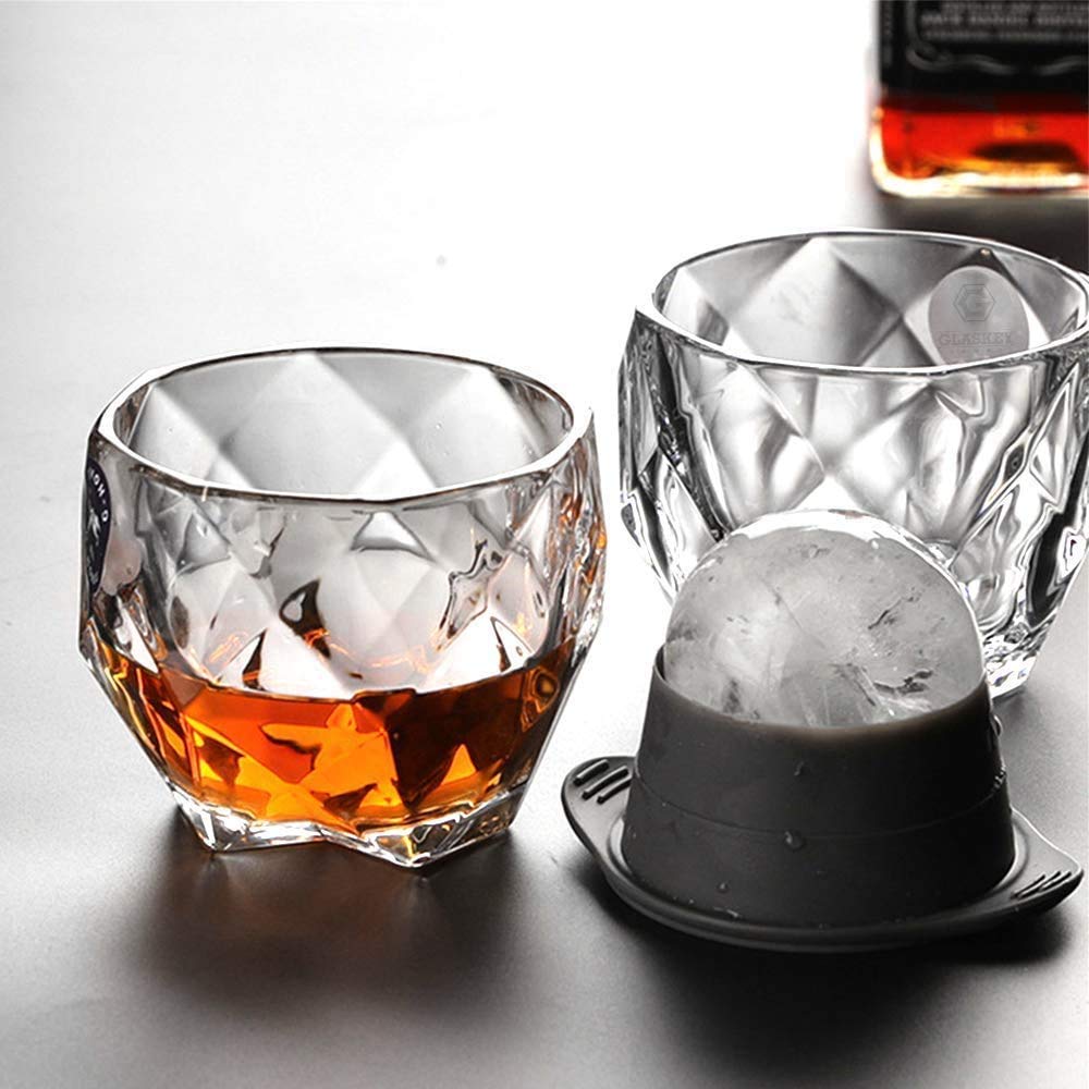 Madison Rock Whiskey Glass