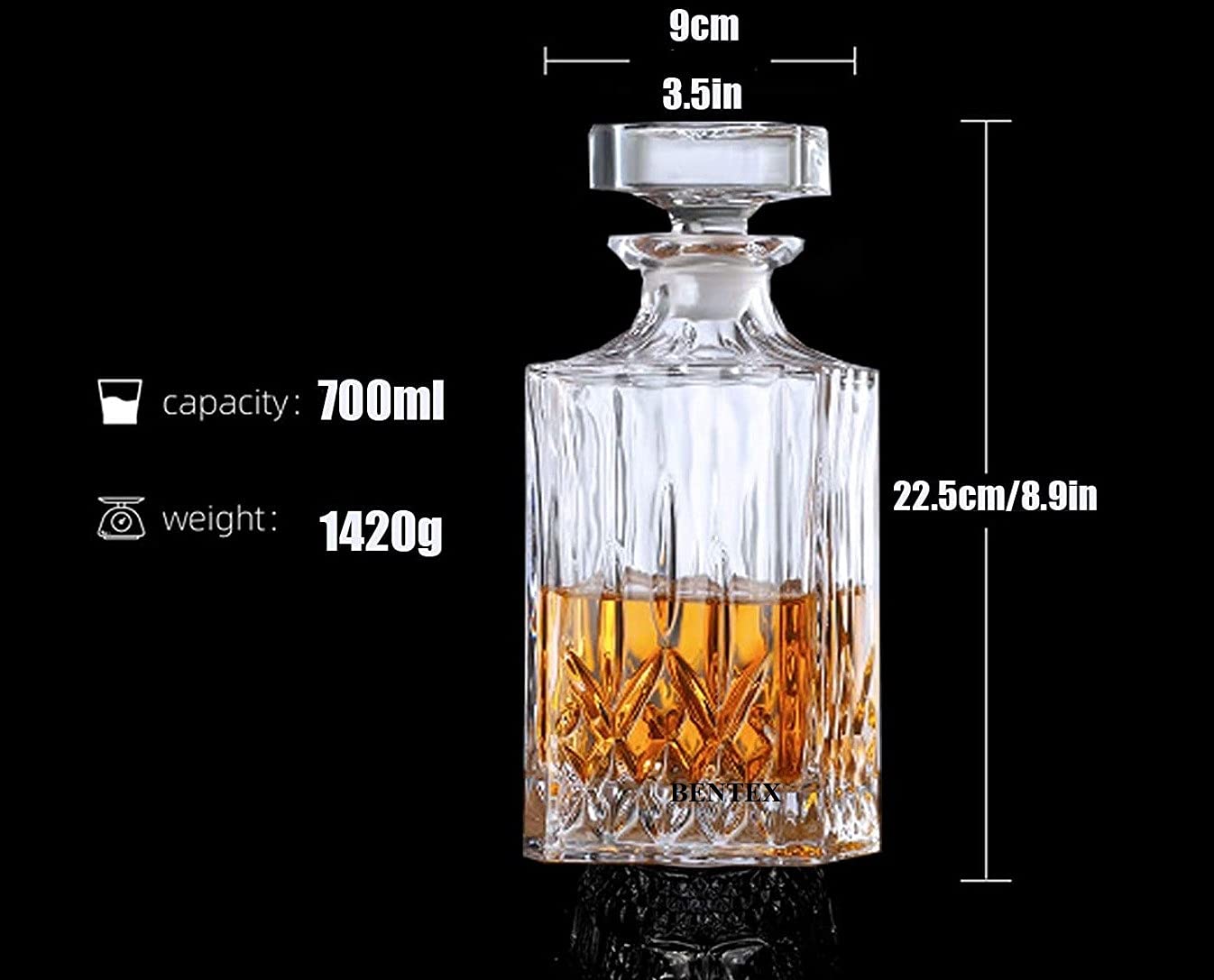 Opera luxury crystal decanter