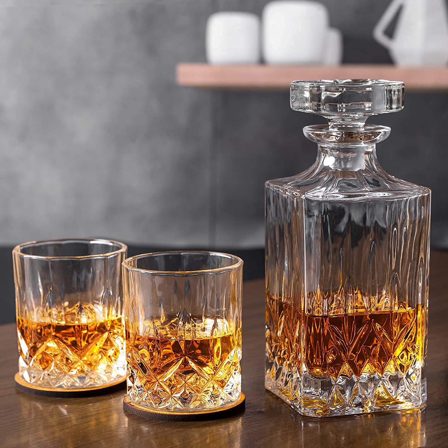 Opera 7Pcs Decanter Set with Glass