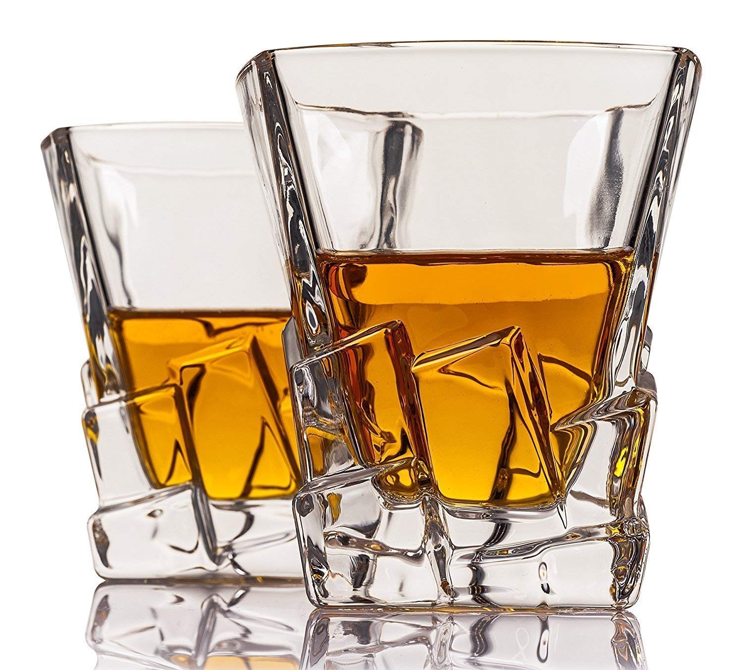 Iris Rock Whiskey Glass