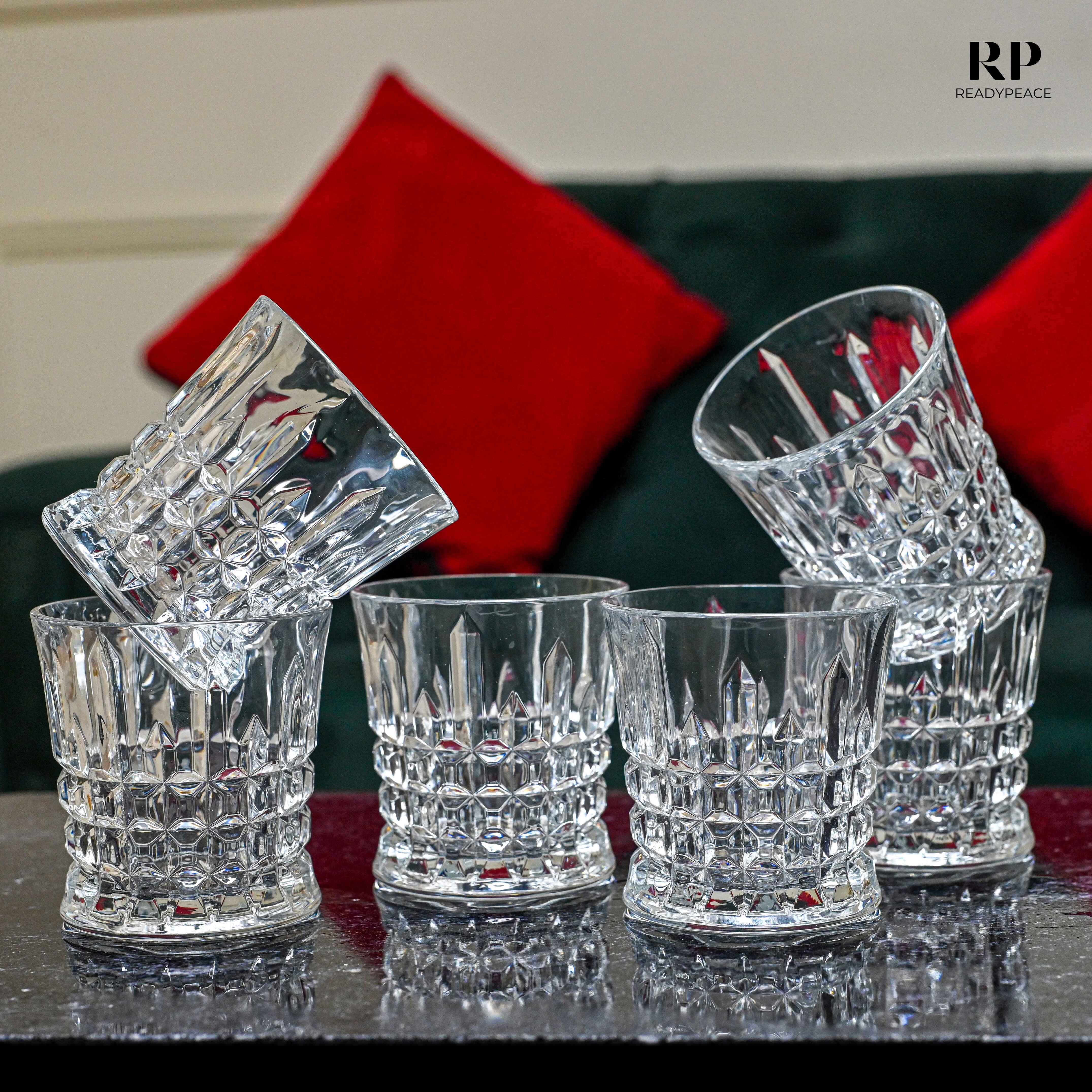 Elegant Prime Whiskey Glass (Set of 6)