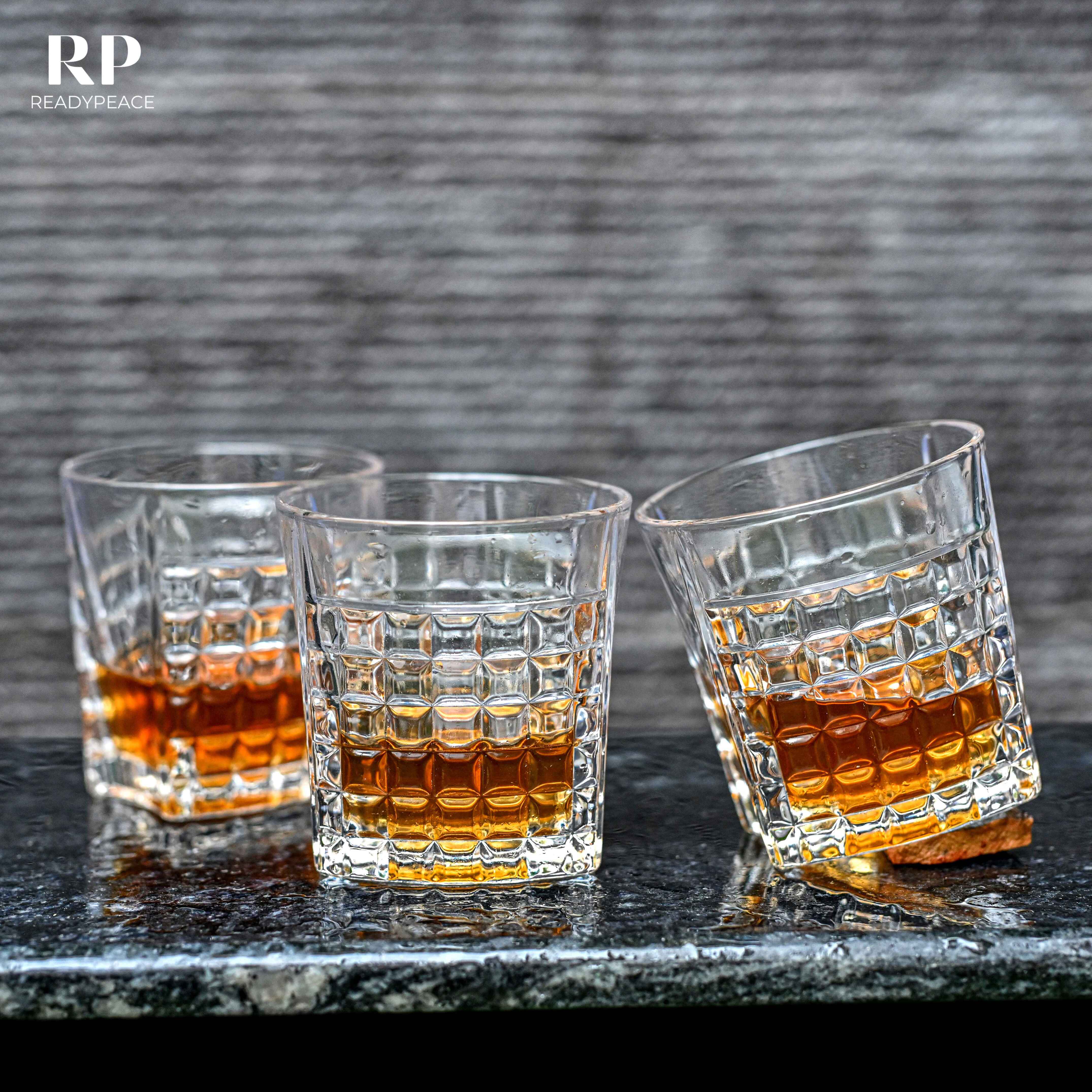 Ultra Lavish Crystal Whiskey Glass (Set of 6)