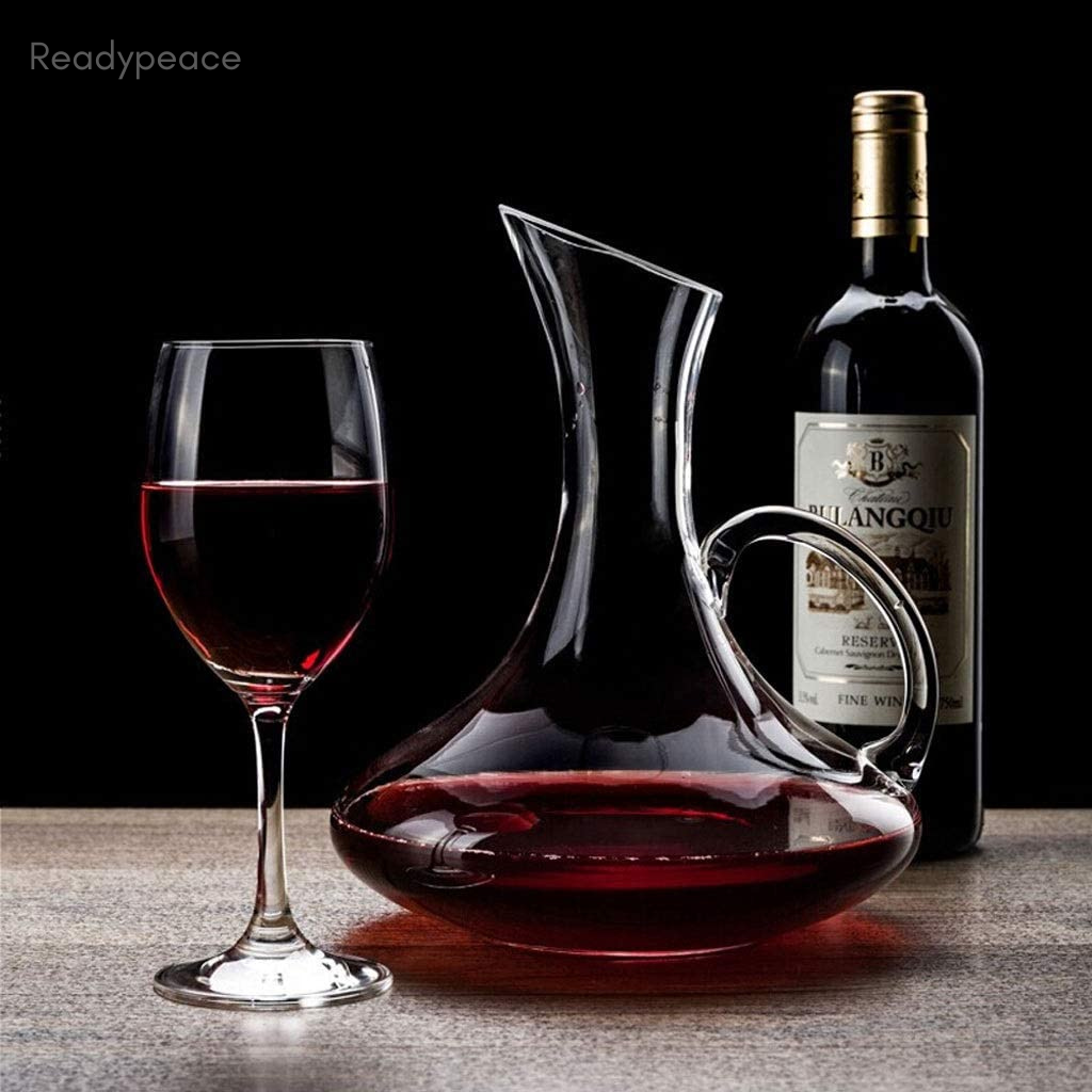 Cascade Wine Decanter with 4 Glasses